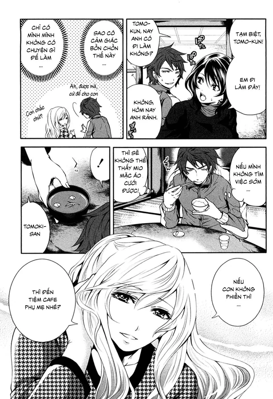 HentaiVN.net - Ảnh 3 - Shimoeda-sanchi no Akarui Shokutaku [Shimoeda-san Chi no Akarui Shokutaku] - Chap 3