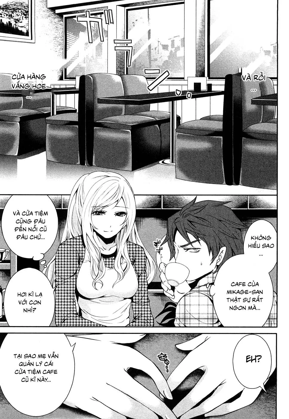 HentaiVN.net - Ảnh 7 - Shimoeda-sanchi no Akarui Shokutaku [Shimoeda-san Chi no Akarui Shokutaku] - Chap 3