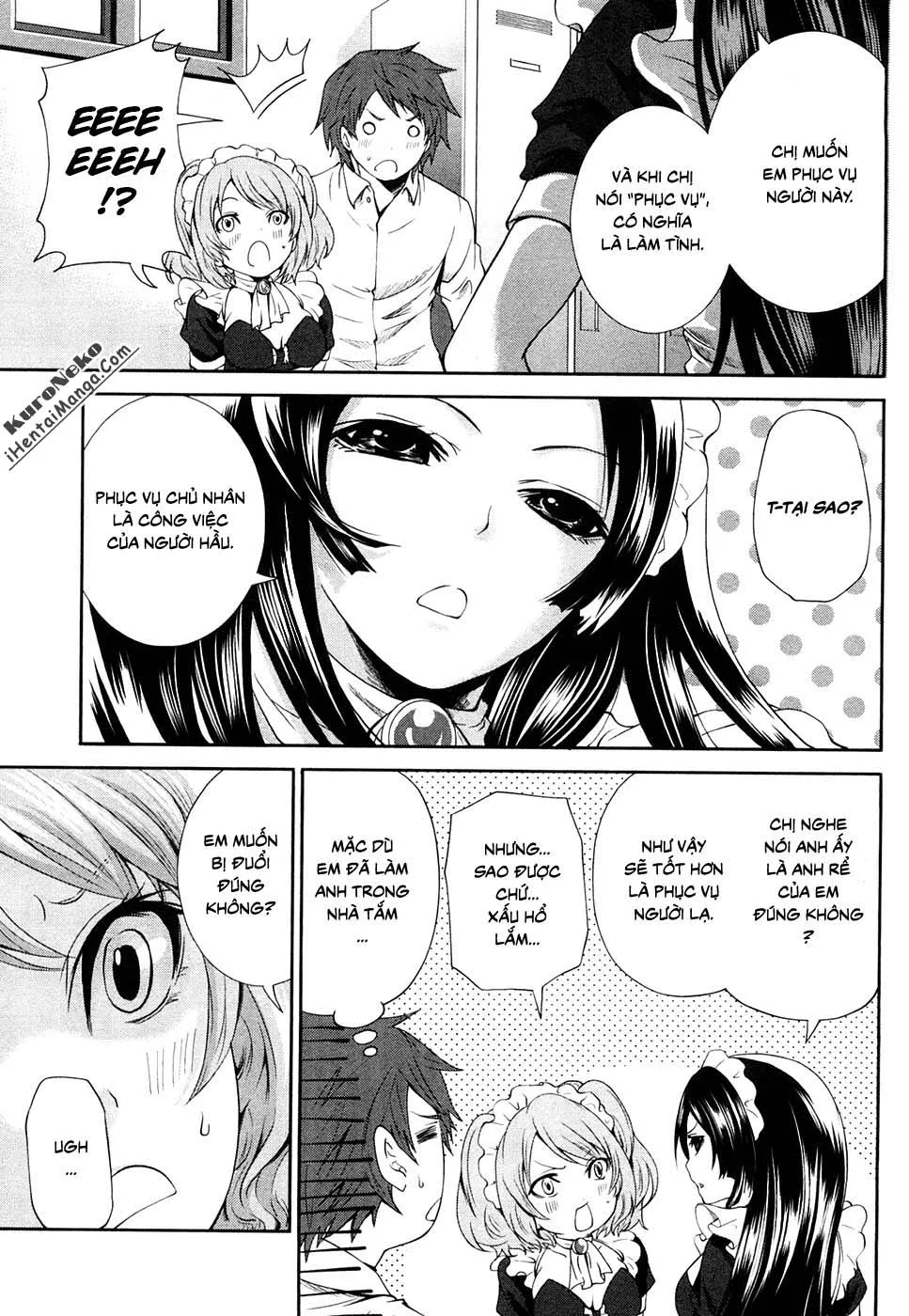 HentaiVN.net - Ảnh 15 - Shimoeda-sanchi no Akarui Shokutaku [Shimoeda-san Chi no Akarui Shokutaku] - Chap 4