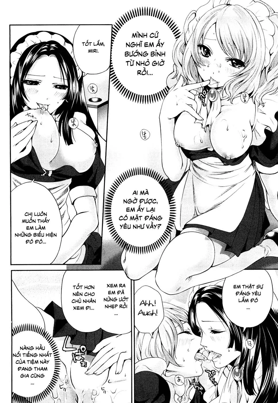 HentaiVN.net - Ảnh 18 - Shimoeda-sanchi no Akarui Shokutaku [Shimoeda-san Chi no Akarui Shokutaku] - Chap 4