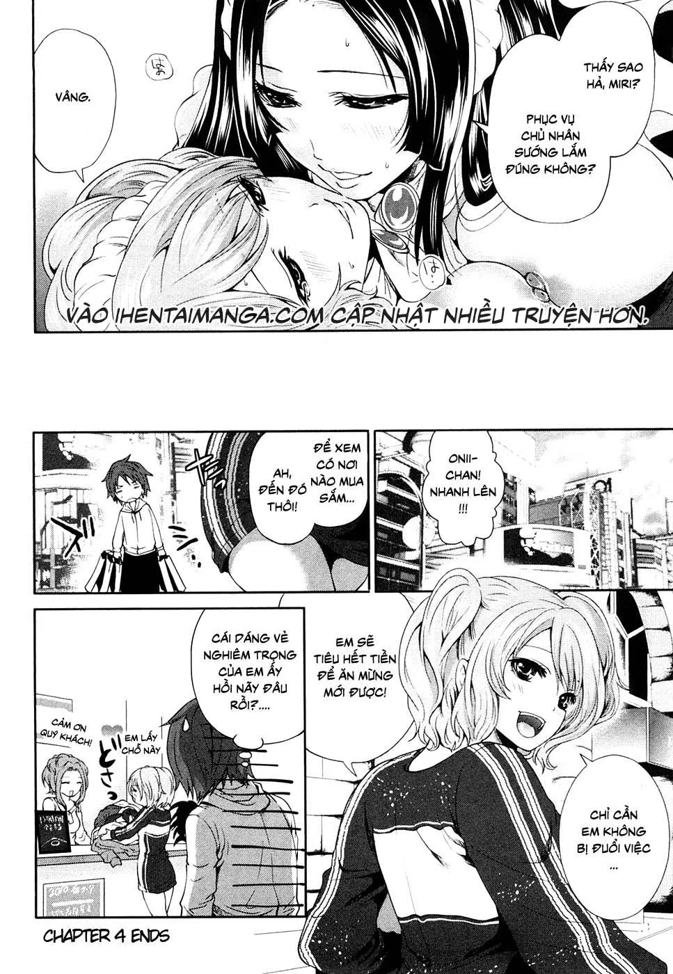 HentaiVN.net - Ảnh 22 - Shimoeda-sanchi no Akarui Shokutaku [Shimoeda-san Chi no Akarui Shokutaku] - Chap 4