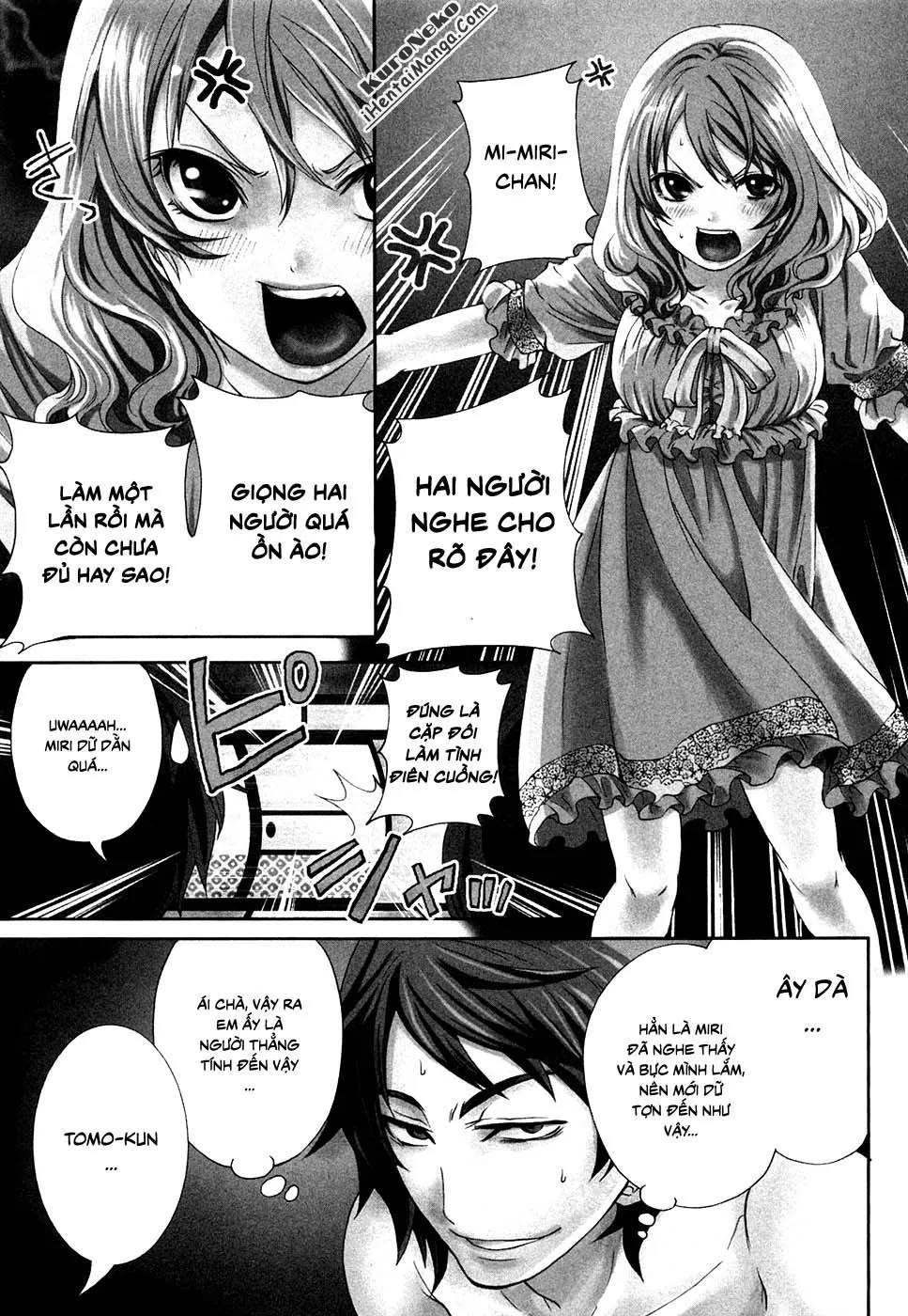 HentaiVN.net - Ảnh 3 - Shimoeda-sanchi no Akarui Shokutaku [Shimoeda-san Chi no Akarui Shokutaku] - Chap 4