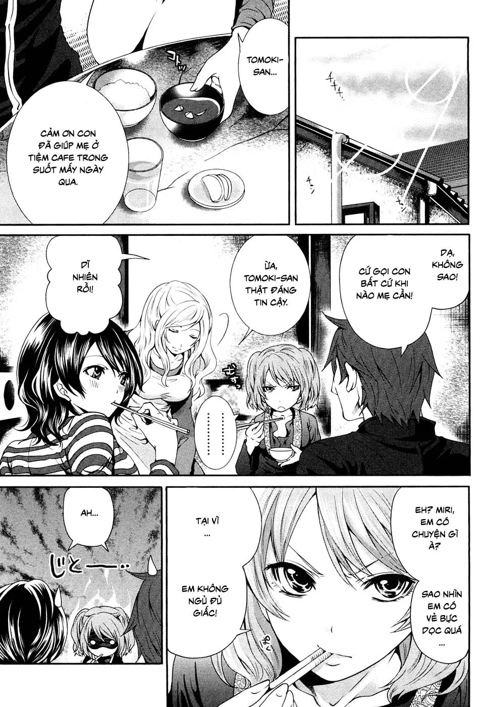 HentaiVN.net - Ảnh 5 - Shimoeda-sanchi no Akarui Shokutaku [Shimoeda-san Chi no Akarui Shokutaku] - Chap 4