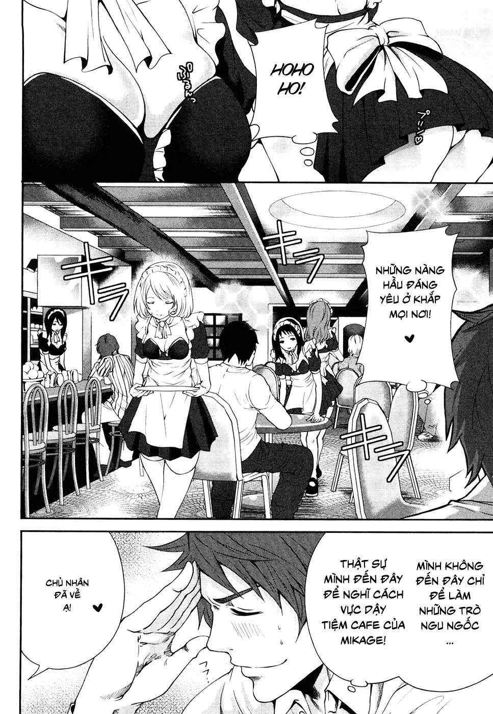 HentaiVN.net - Ảnh 8 - Shimoeda-sanchi no Akarui Shokutaku [Shimoeda-san Chi no Akarui Shokutaku] - Chap 4
