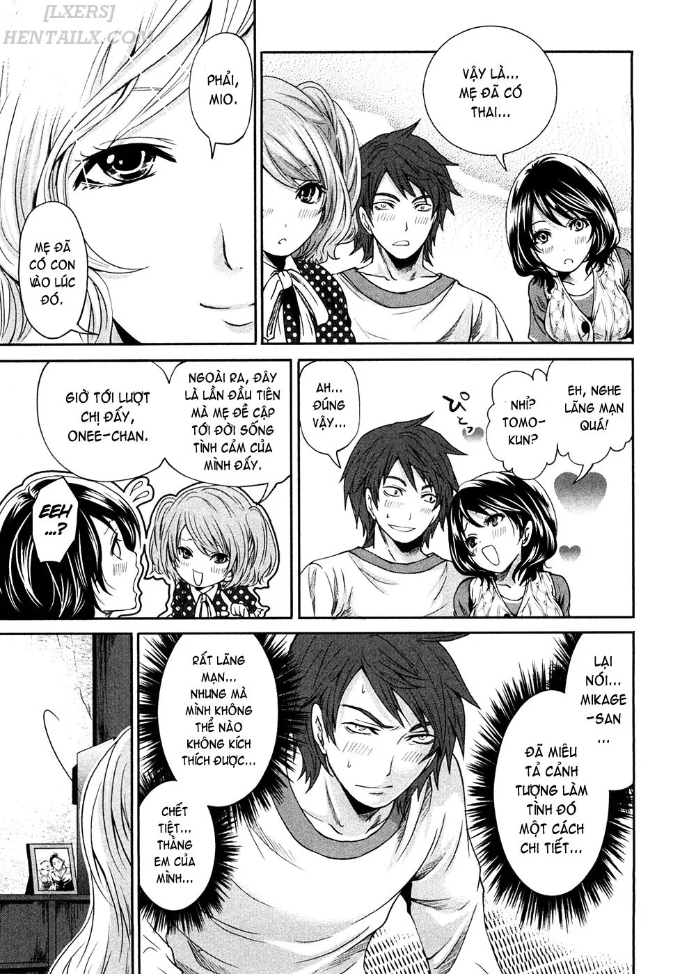 HentaiVN.net - Ảnh 19 - Shimoeda-sanchi no Akarui Shokutaku [Shimoeda-san Chi no Akarui Shokutaku] - Chap 5