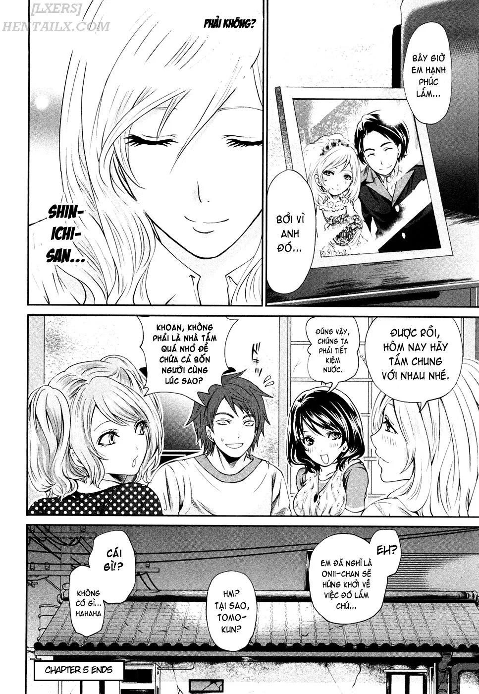 HentaiVN.net - Ảnh 20 - Shimoeda-sanchi no Akarui Shokutaku [Shimoeda-san Chi no Akarui Shokutaku] - Chap 5