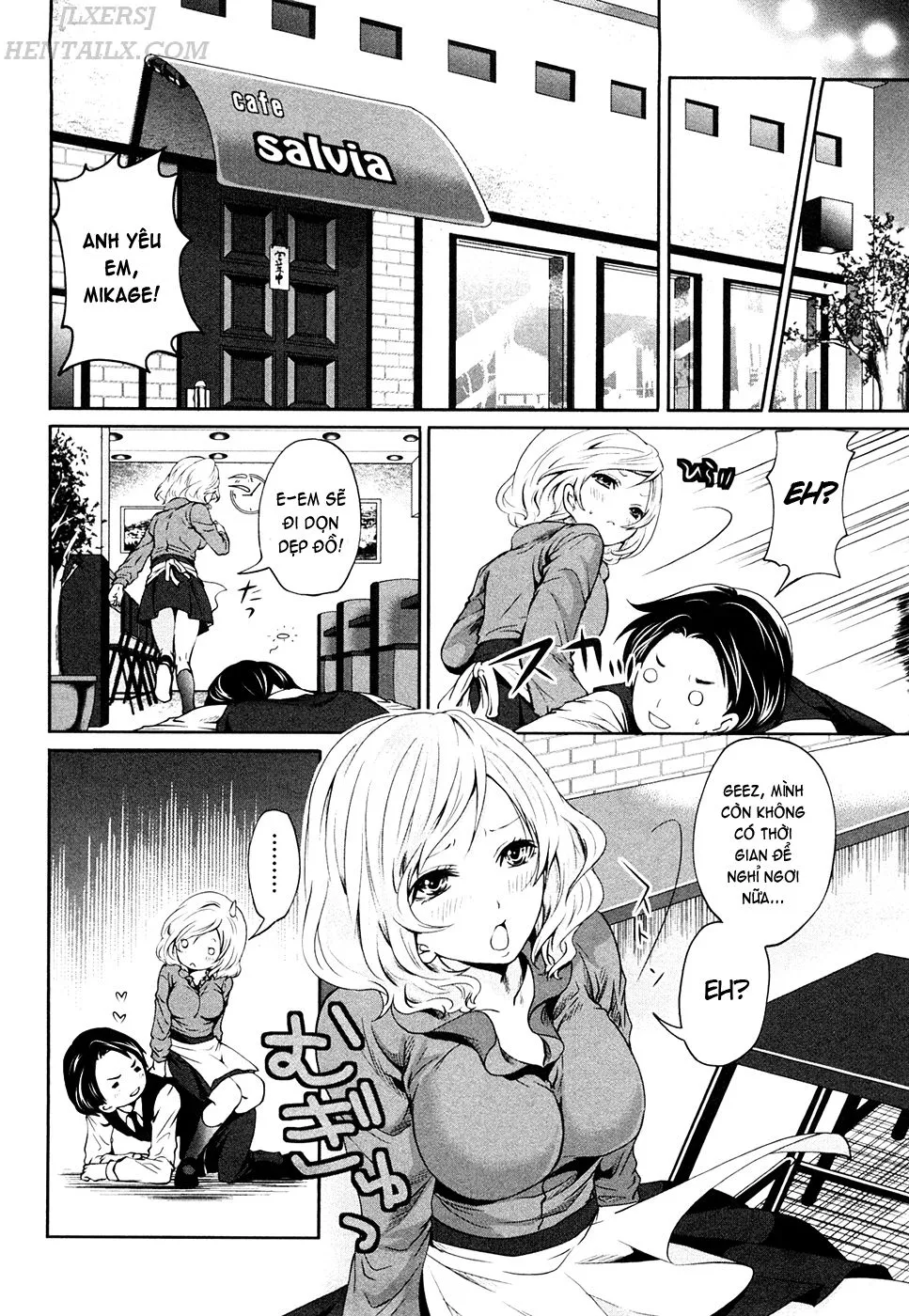 HentaiVN.net - Ảnh 4 - Shimoeda-sanchi no Akarui Shokutaku [Shimoeda-san Chi no Akarui Shokutaku] - Chap 5