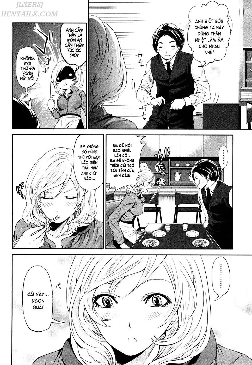 HentaiVN.net - Ảnh 8 - Shimoeda-sanchi no Akarui Shokutaku [Shimoeda-san Chi no Akarui Shokutaku] - Chap 5