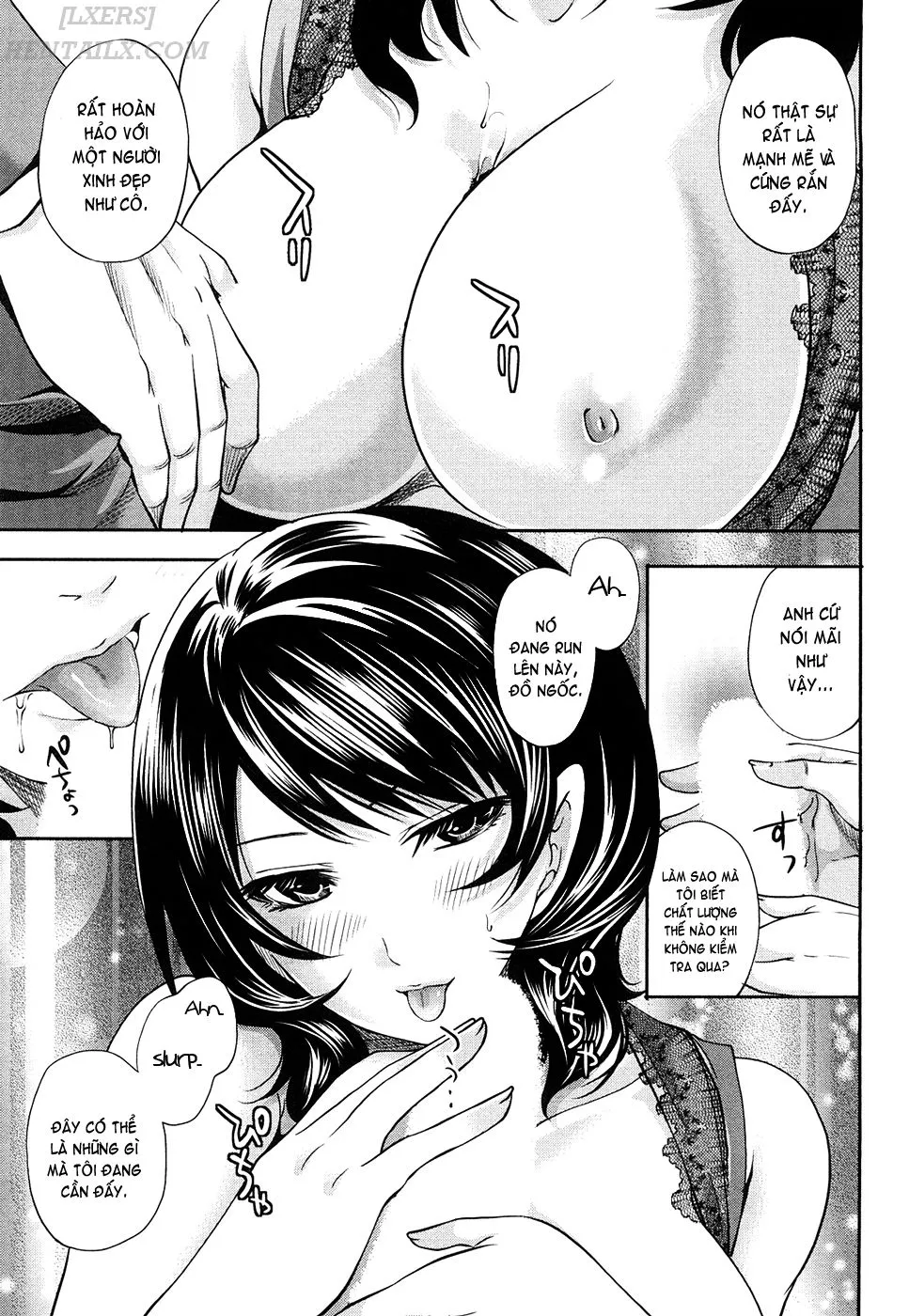 HentaiVN.net - Ảnh 13 - Shimoeda-sanchi no Akarui Shokutaku [Shimoeda-san Chi no Akarui Shokutaku] - Chap 6
