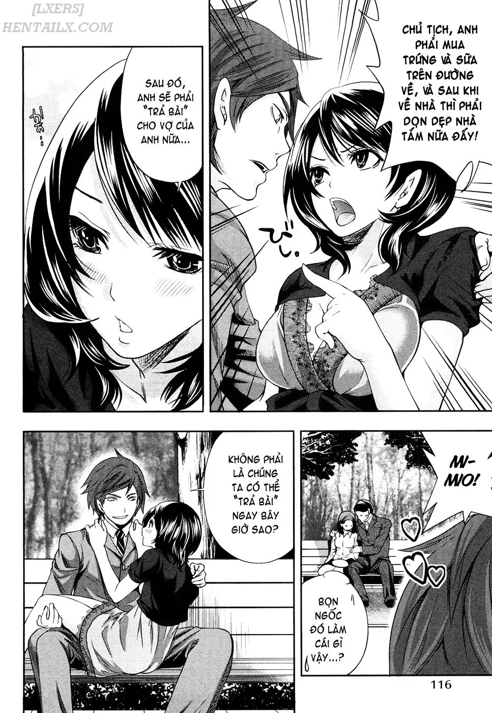HentaiVN.net - Ảnh 8 - Shimoeda-sanchi no Akarui Shokutaku [Shimoeda-san Chi no Akarui Shokutaku] - Chap 6