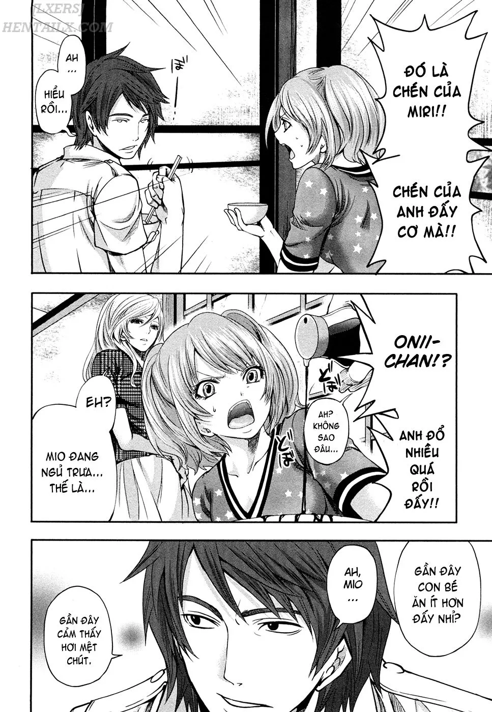 HentaiVN.net - Ảnh 12 - Shimoeda-sanchi no Akarui Shokutaku [Shimoeda-san Chi no Akarui Shokutaku] - Chap 7