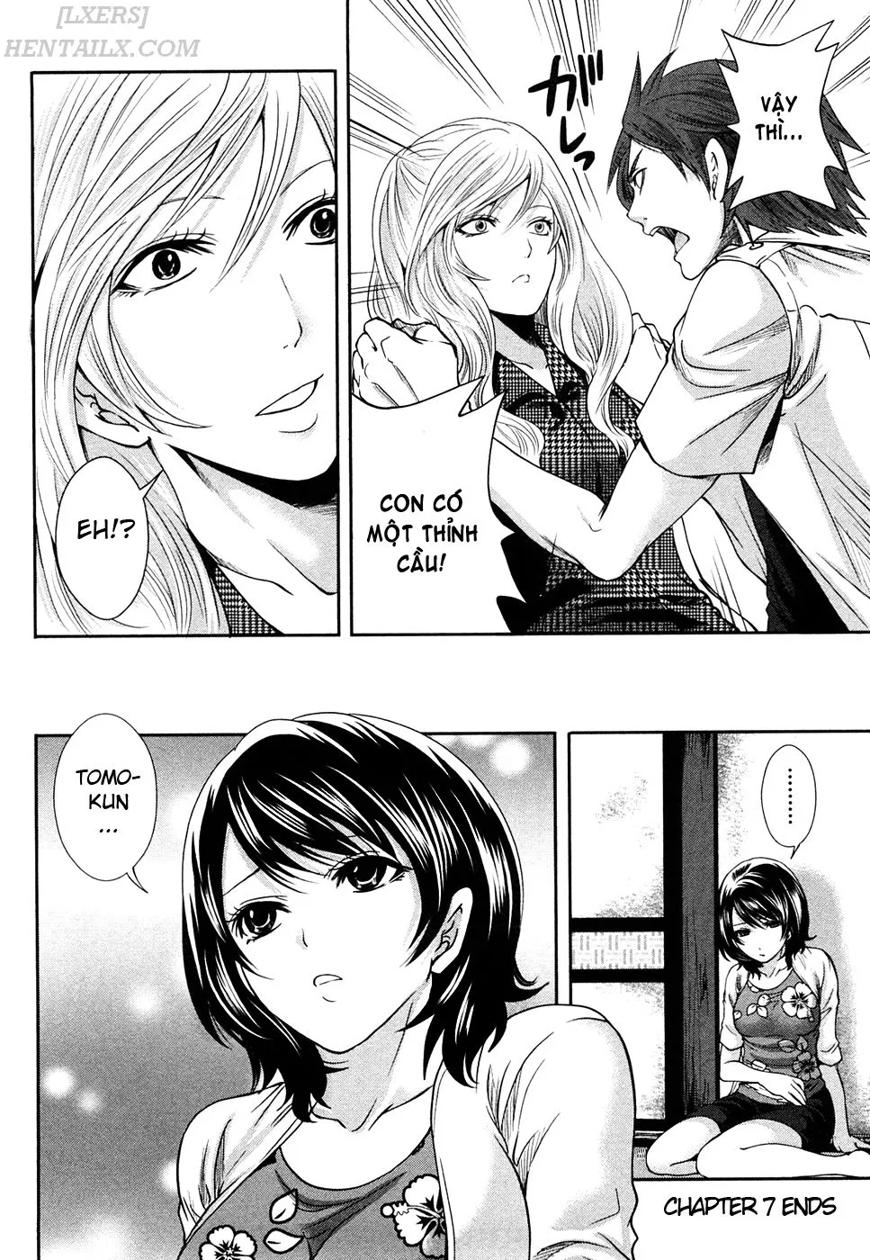 HentaiVN.net - Ảnh 20 - Shimoeda-sanchi no Akarui Shokutaku [Shimoeda-san Chi no Akarui Shokutaku] - Chap 7