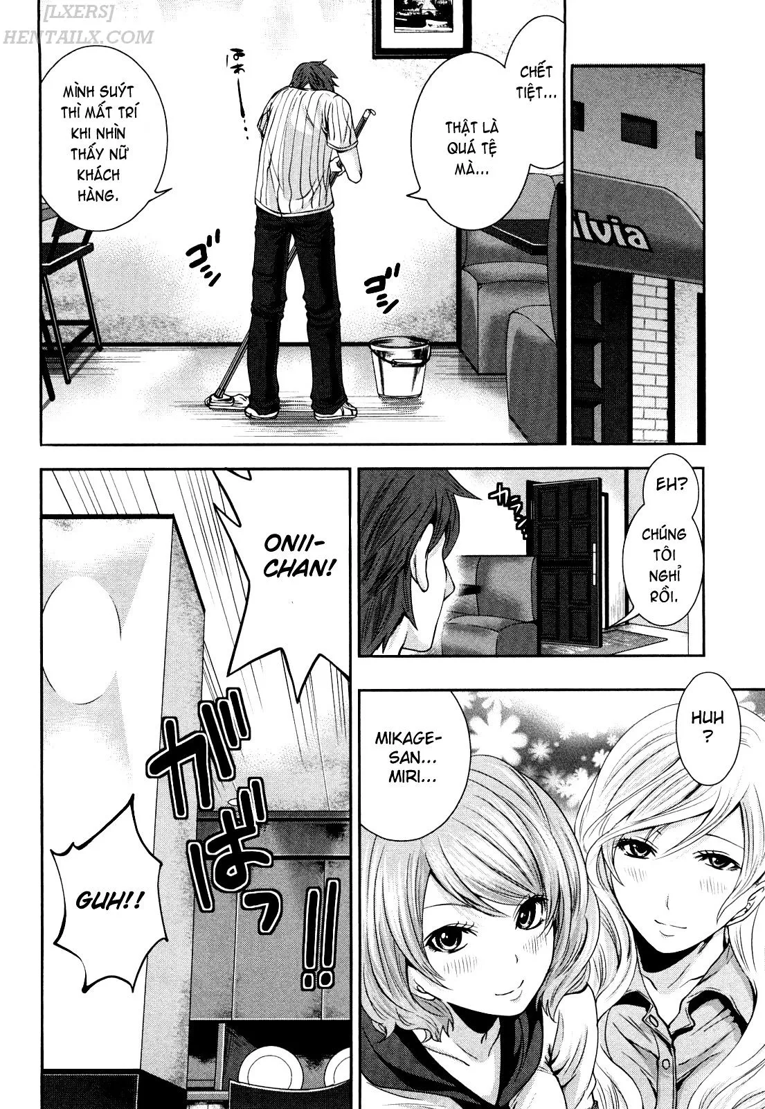 HentaiVN.net - Ảnh 11 - Shimoeda-sanchi no Akarui Shokutaku [Shimoeda-san Chi no Akarui Shokutaku] - Chap 8