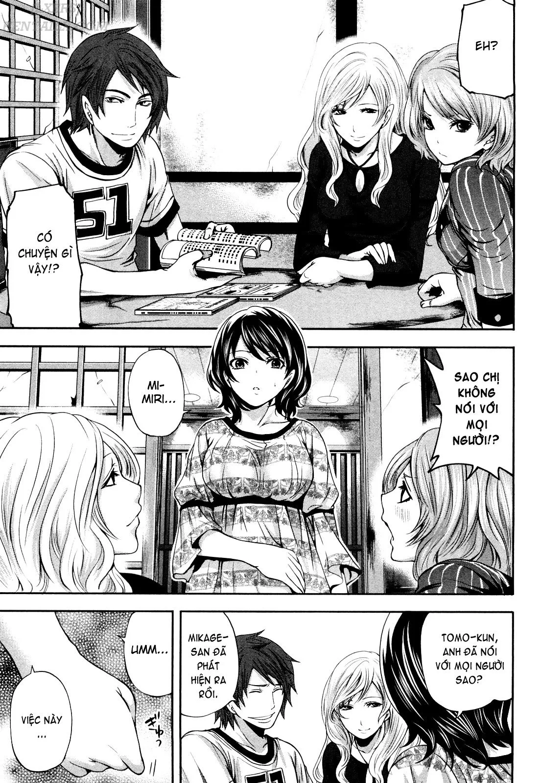 HentaiVN.net - Ảnh 3 - Shimoeda-sanchi no Akarui Shokutaku [Shimoeda-san Chi no Akarui Shokutaku] - Chap 8