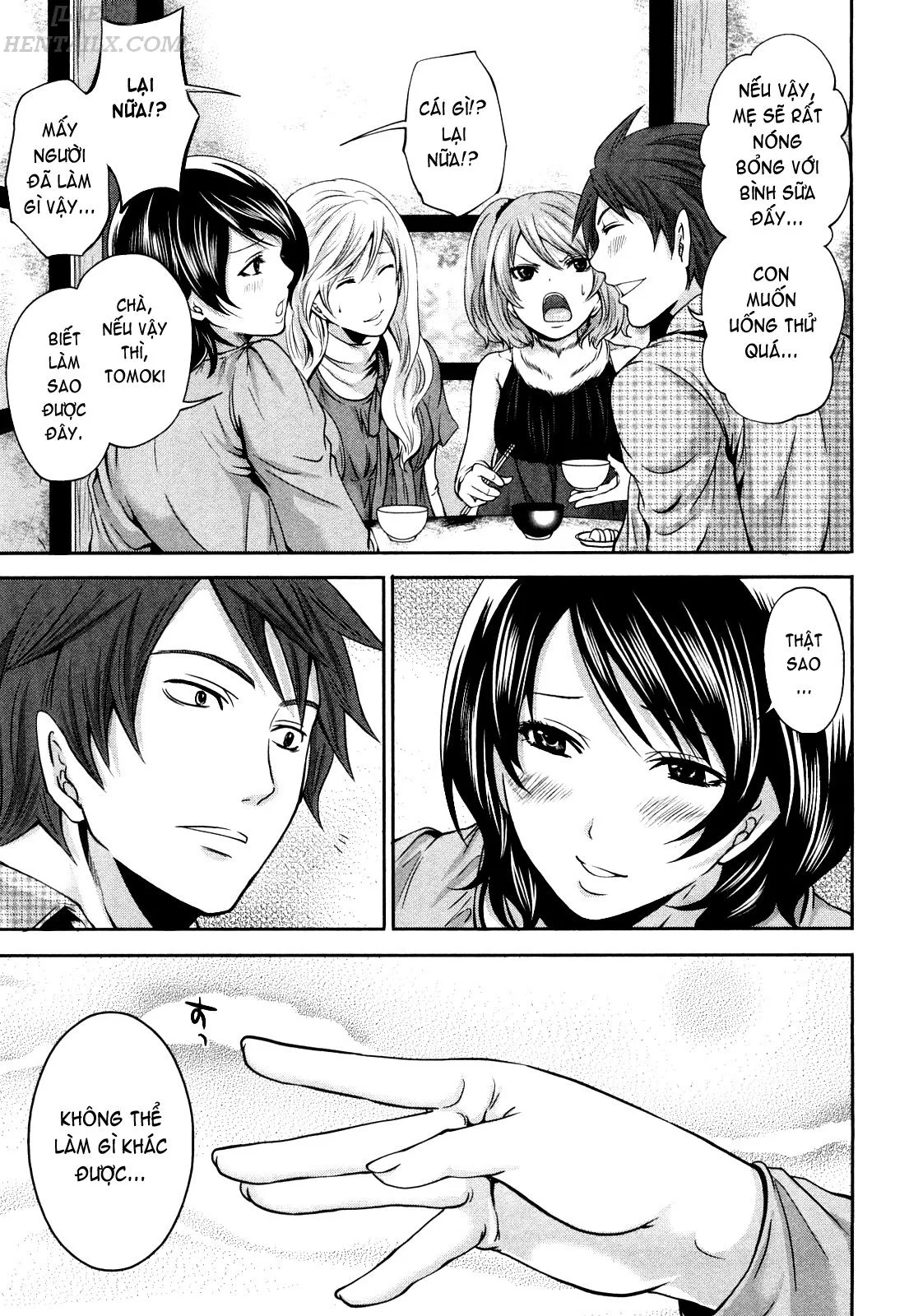 HentaiVN.net - Ảnh 21 - Shimoeda-sanchi no Akarui Shokutaku [Shimoeda-san Chi no Akarui Shokutaku] - Chap 9 - END