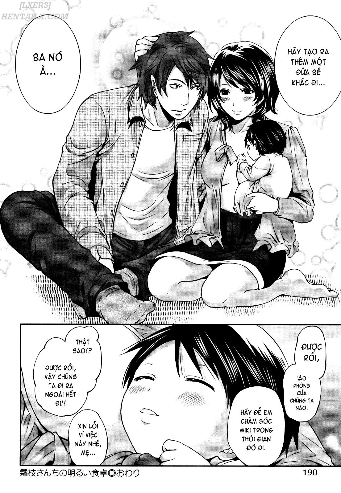 HentaiVN.net - Ảnh 22 - Shimoeda-sanchi no Akarui Shokutaku [Shimoeda-san Chi no Akarui Shokutaku] - Chap 9 - END