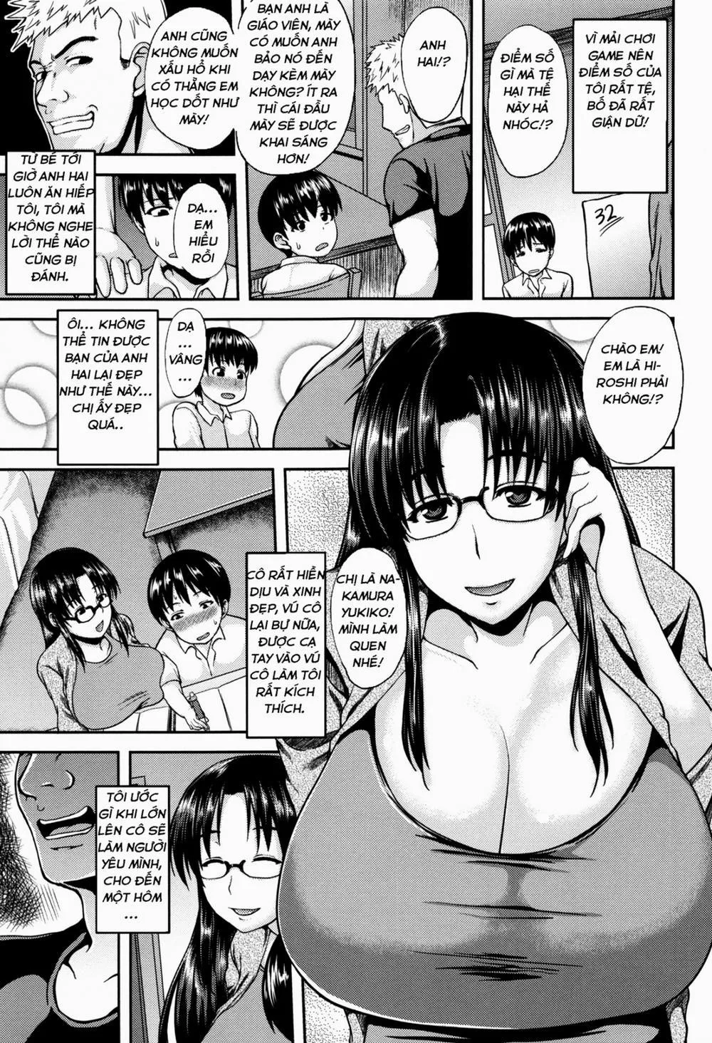 HentaiVN.net - Ảnh 3 - Two hole of my home's tutor - Oneshot