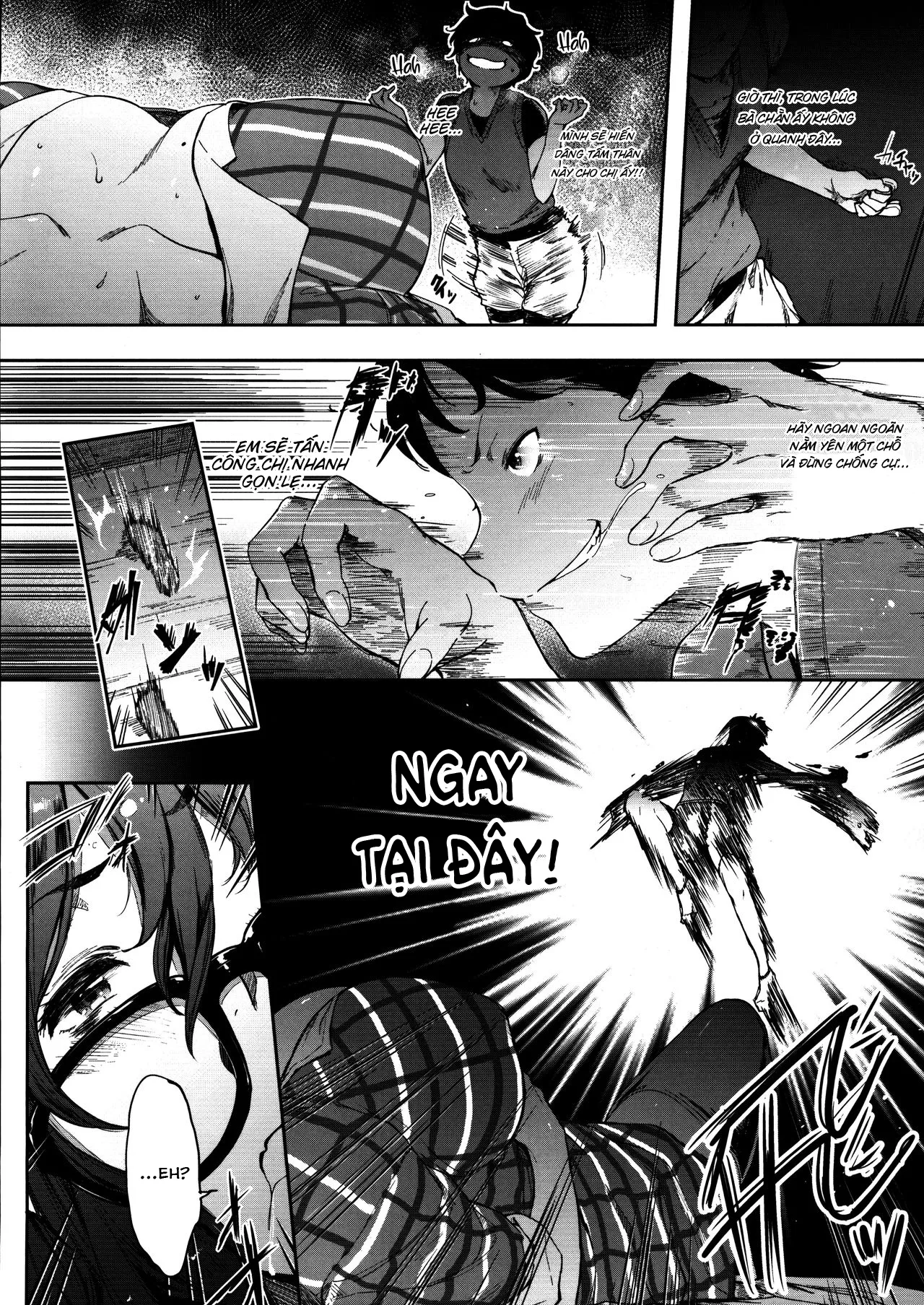 HentaiVN.net - Ảnh 5 - With My Stepsister While My Mom's Not Home [Babaa No Inu Ma Ni Nee-Chan To] - Oneshot