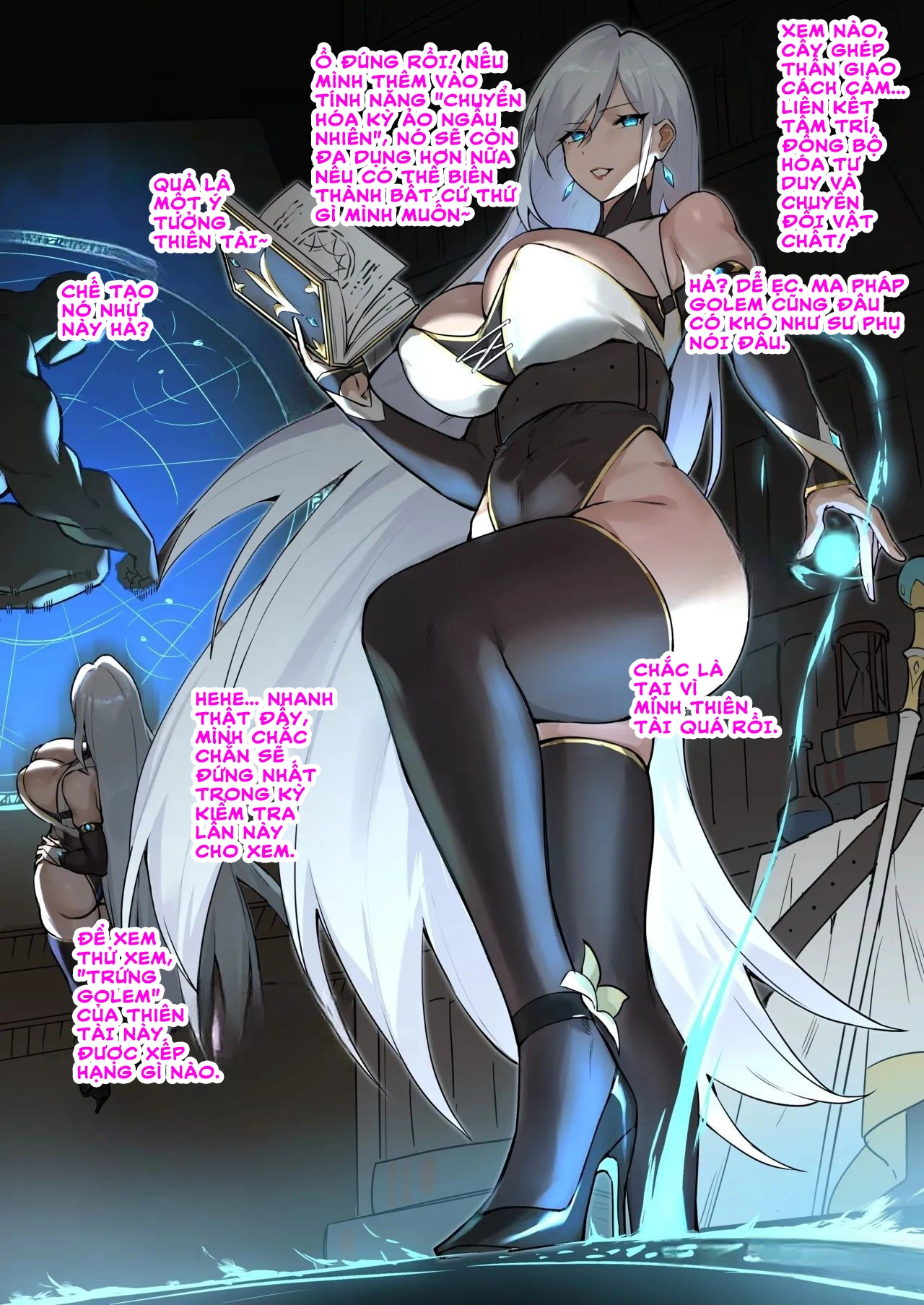 HentaiVN.net - Ảnh 14 - S-Class Adventurer X Golem Magic Exam X Magic Armor X Extras - One shot