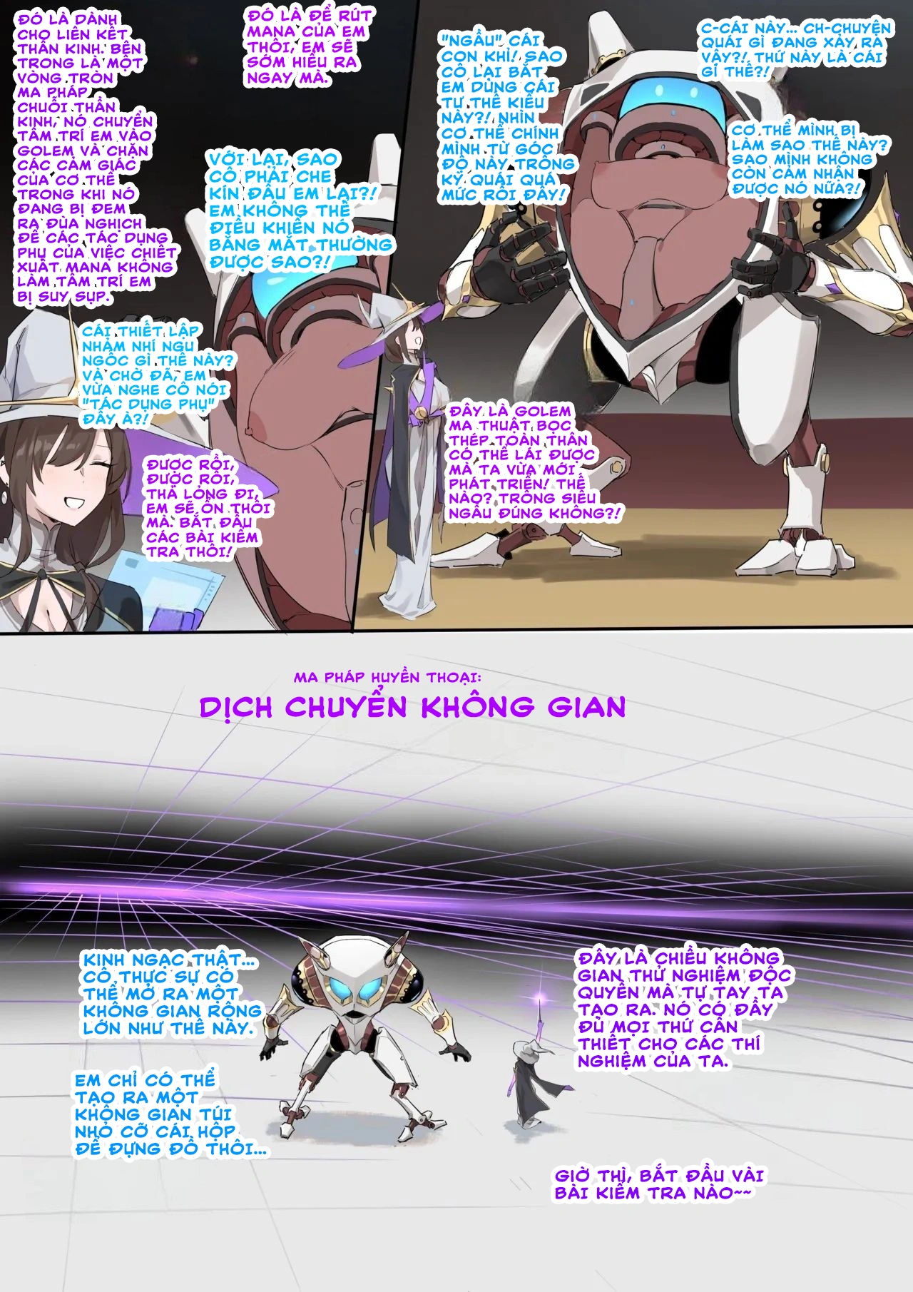 HentaiVN.net - Ảnh 33 - S-Class Adventurer X Golem Magic Exam X Magic Armor X Extras - One shot