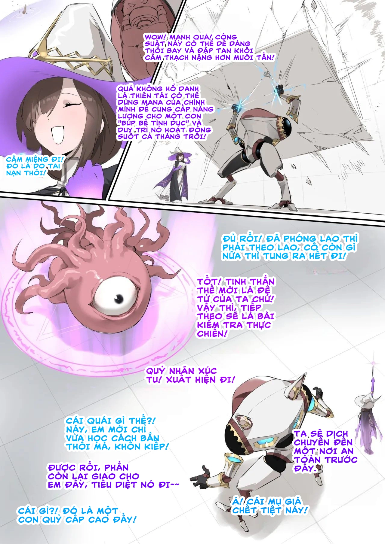 HentaiVN.net - Ảnh 37 - S-Class Adventurer X Golem Magic Exam X Magic Armor X Extras - One shot
