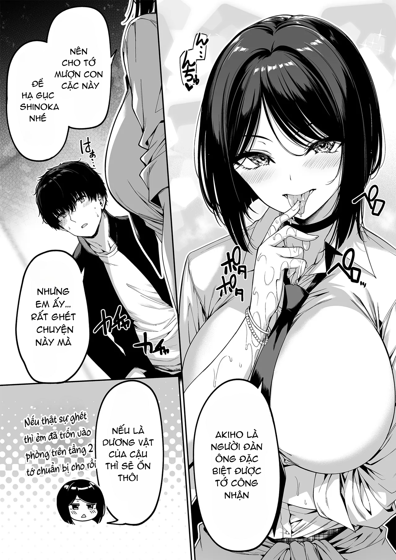 HentaiVN.net - Ảnh 21 - InCha Couple ga You Gal-tachi to SEX Training Suru Hanashi 5 - Chap 1