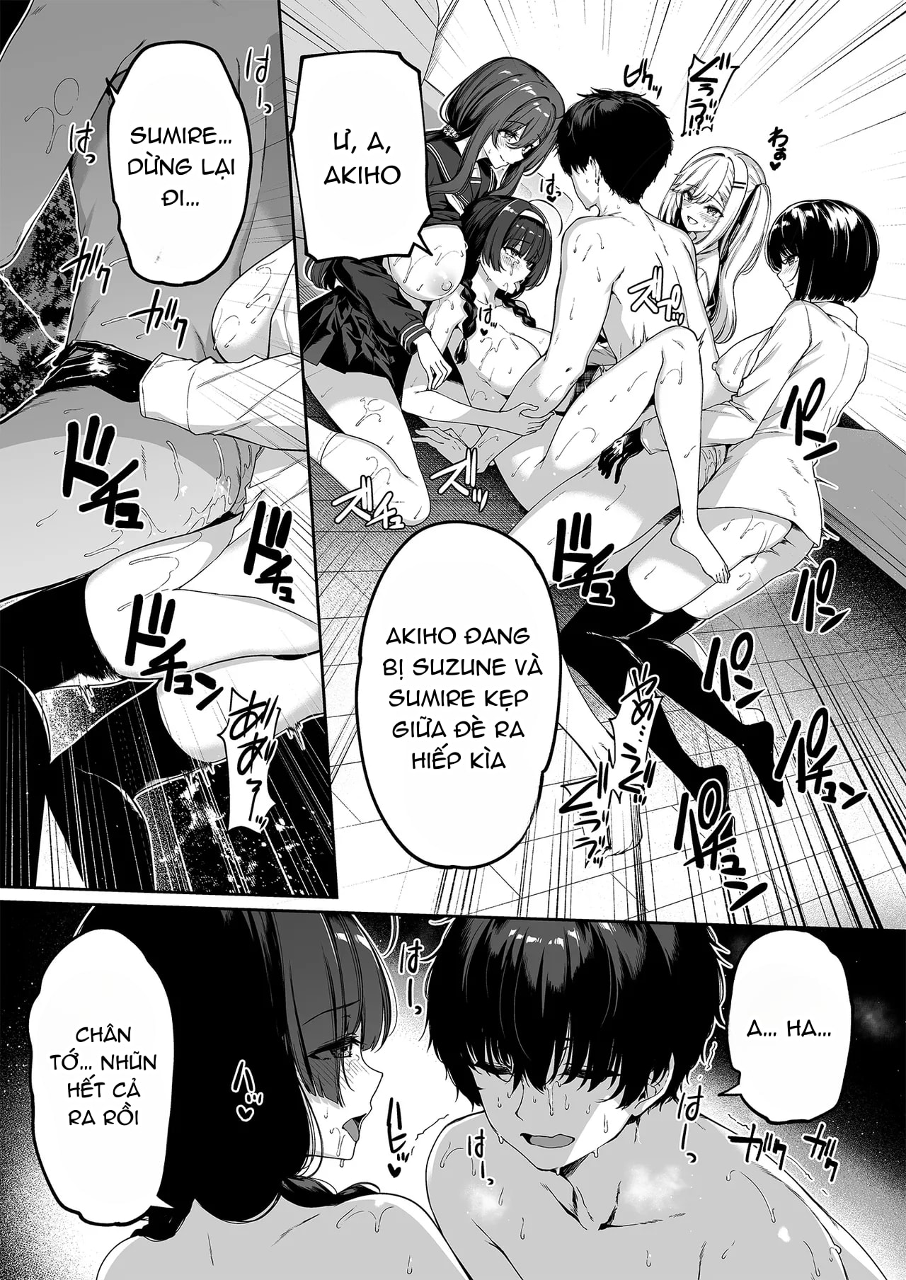 HentaiVN.net - Ảnh 7 - InCha Couple ga You Gal-tachi to SEX Training Suru Hanashi 5 - Chap 1