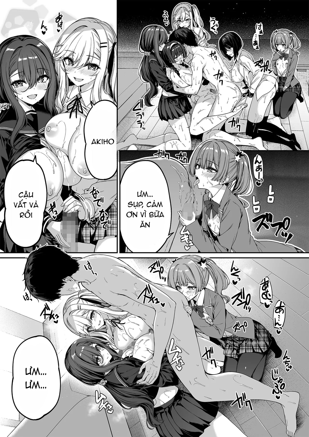 HentaiVN.net - Ảnh 9 - InCha Couple ga You Gal-tachi to SEX Training Suru Hanashi 5 - Chap 1