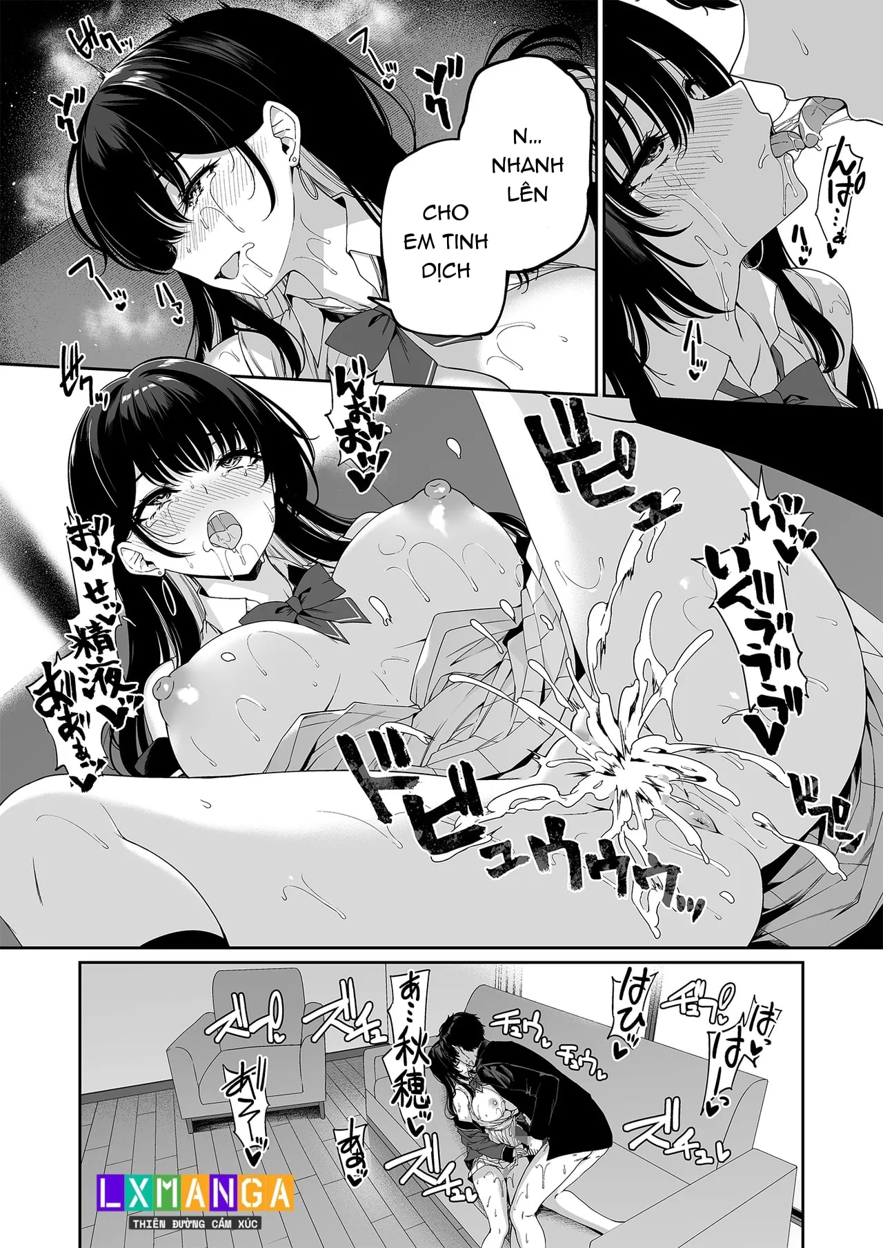 HentaiVN.net - Ảnh 12 - InCha Couple ga You Gal-tachi to SEX Training Suru Hanashi 5 - Chap 2 - End