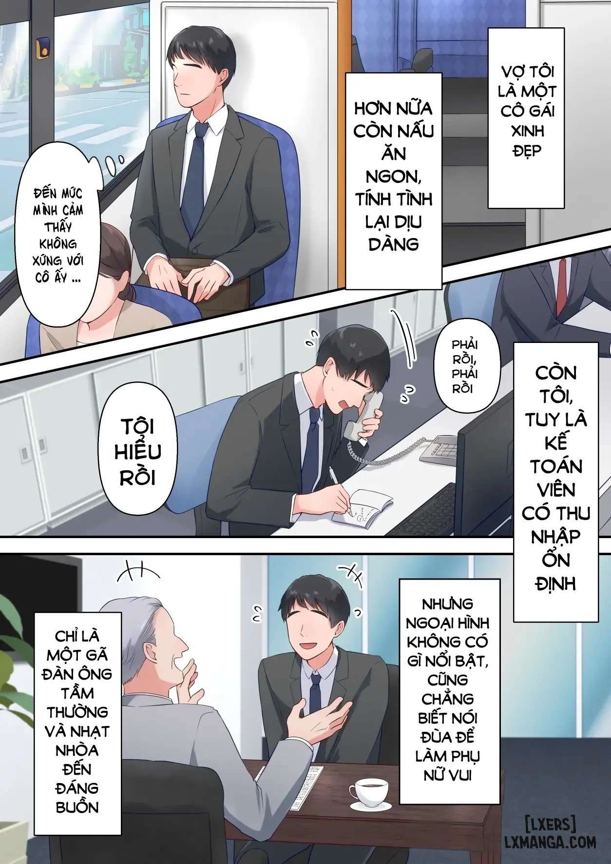 HentaiVN.net - Ảnh 4 - Lấy vợ về làm đĩ - Oneshot