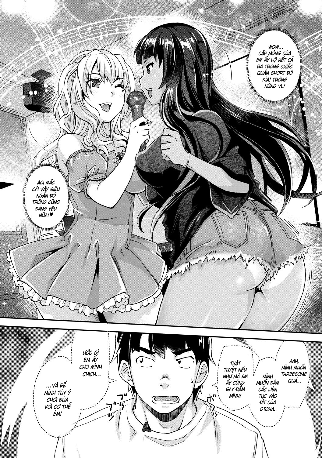 HentaiVN.net - Ảnh 16 - Cô em gái gyaru ra liên tục trong trò chơi thôi miên! - Chap 2