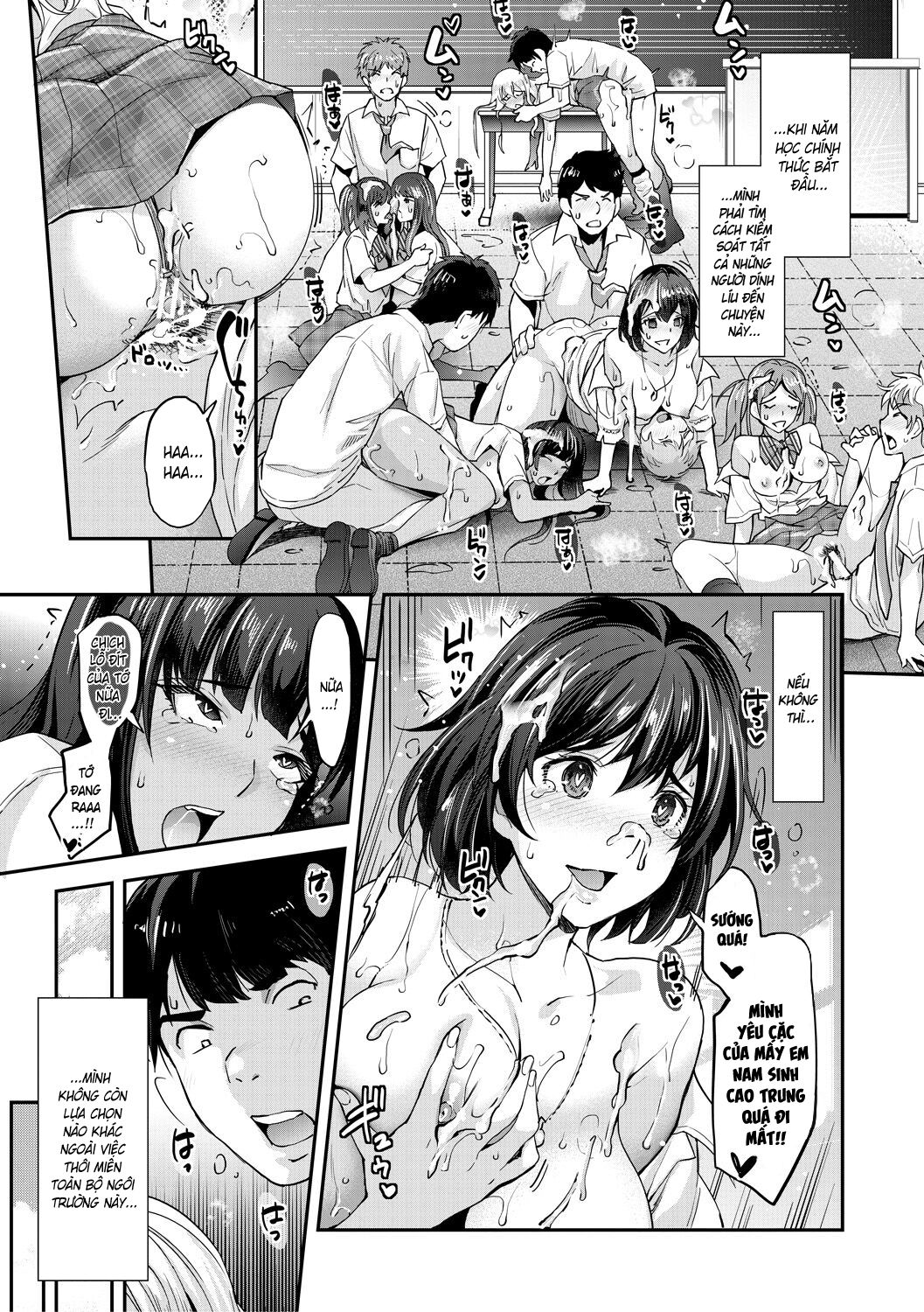 HentaiVN.net - Ảnh 13 - Cô em gái gyaru ra liên tục trong trò chơi thôi miên! - Chap 7