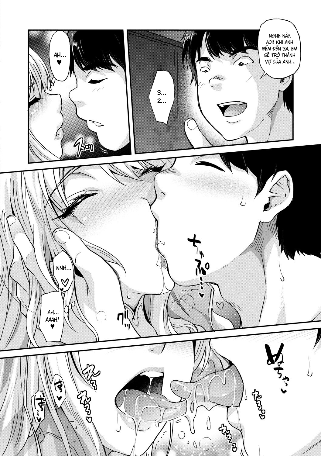 HentaiVN.net - Ảnh 18 - Cô em gái gyaru ra liên tục trong trò chơi thôi miên! - Chap 7