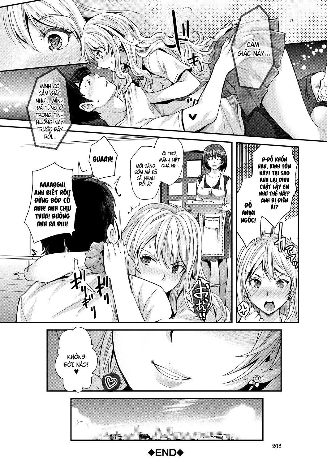 HentaiVN.net - Ảnh 36 - Cô em gái gyaru ra liên tục trong trò chơi thôi miên! - Chap 7