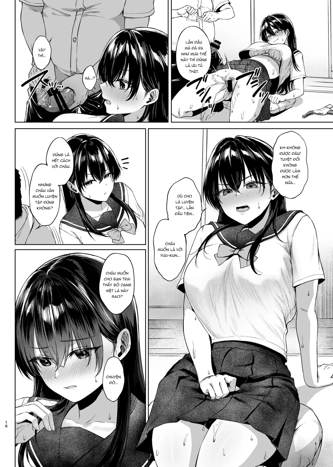 HentaiVN.net - Ảnh 16 - Giúp cháu gái tìm hiểu về đàn ông - Ch. 1