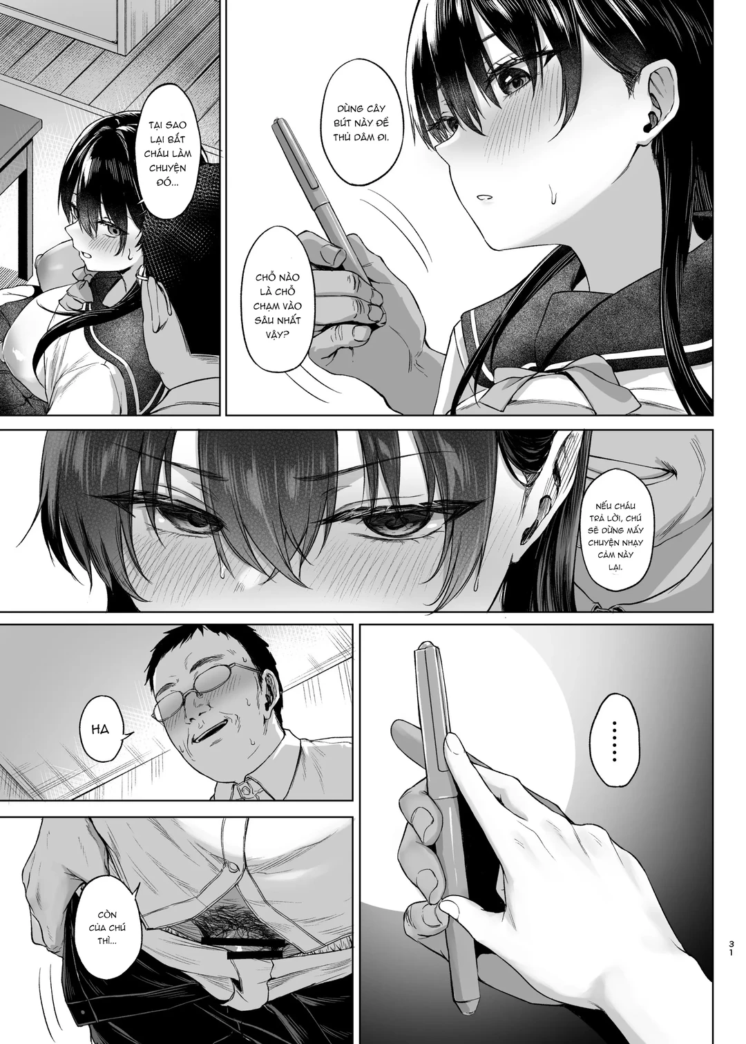 HentaiVN.net - Ảnh 31 - Giúp cháu gái tìm hiểu về đàn ông - Ch. 1