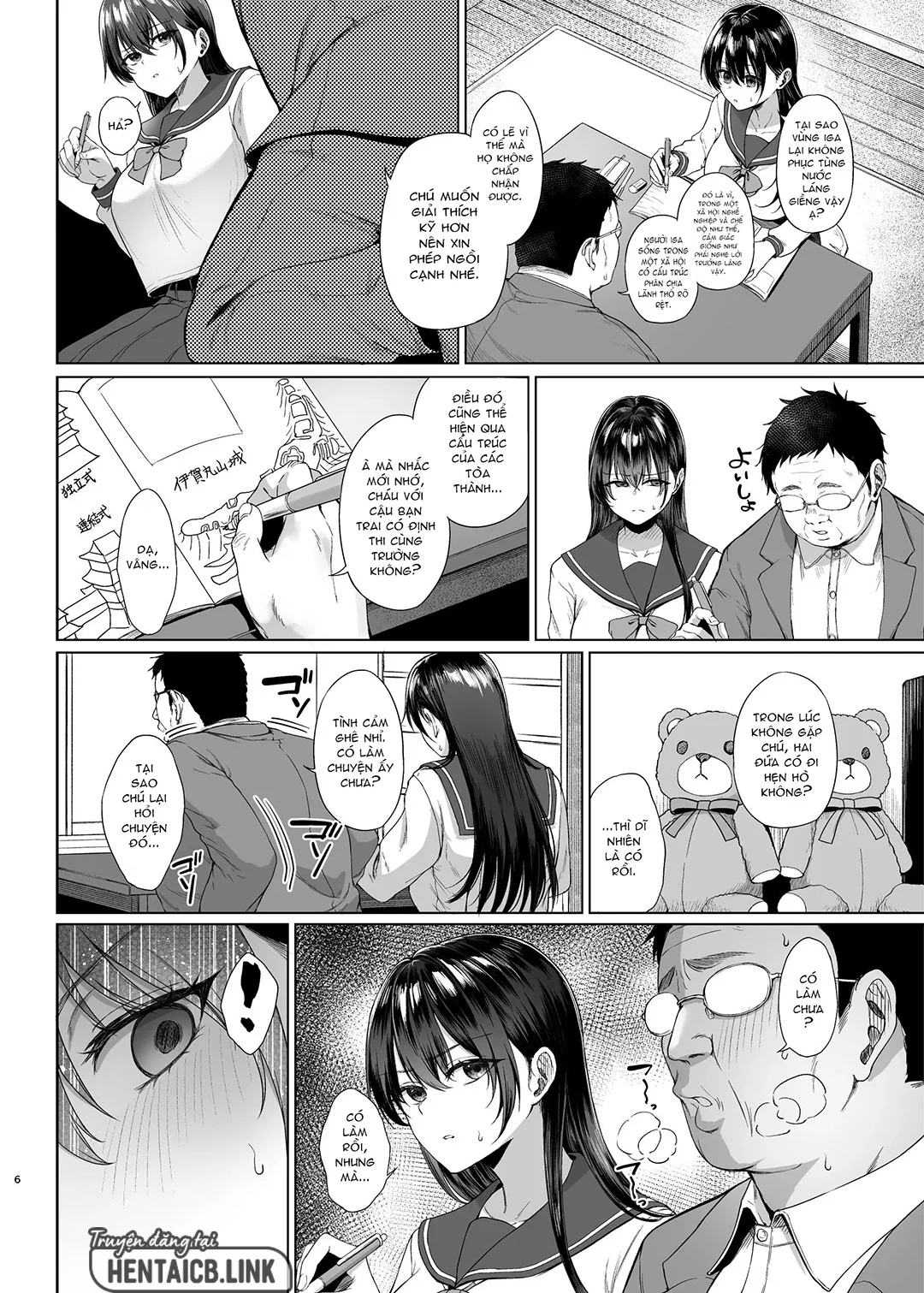 HentaiVN.net - Ảnh 5 - Giúp cháu gái tìm hiểu về đàn ông - Ch. 2-END