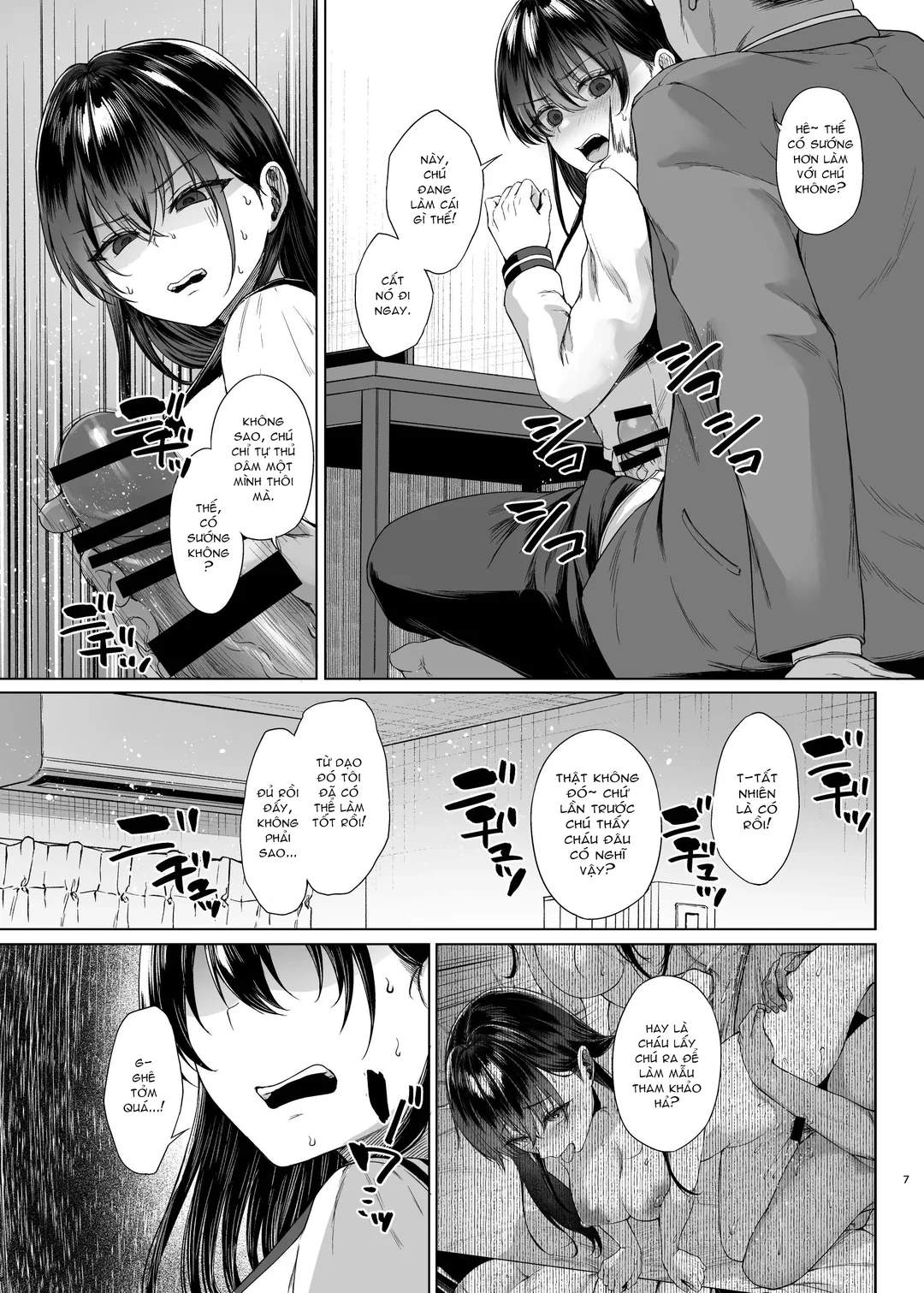 HentaiVN.net - Ảnh 6 - Giúp cháu gái tìm hiểu về đàn ông - Ch. 2-END