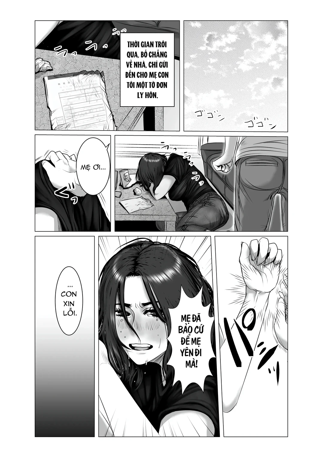 HentaiVN.net - Ảnh 35 - Khi say mẹ tôi hay phạm sai lầm, nên tôi cũng sai lầm theo - Oneshot