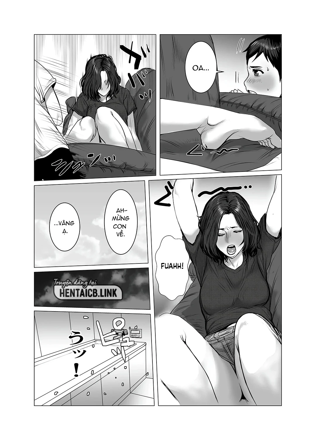 HentaiVN.net - Ảnh 6 - Khi say mẹ tôi hay phạm sai lầm, nên tôi cũng sai lầm theo - Oneshot
