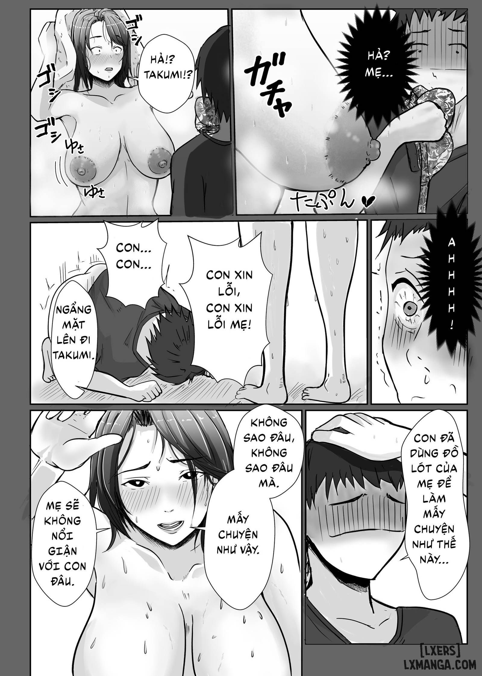 HentaiVN.net - Ảnh 13 - Để mẹ giúp con ra nhé? - Oneshot