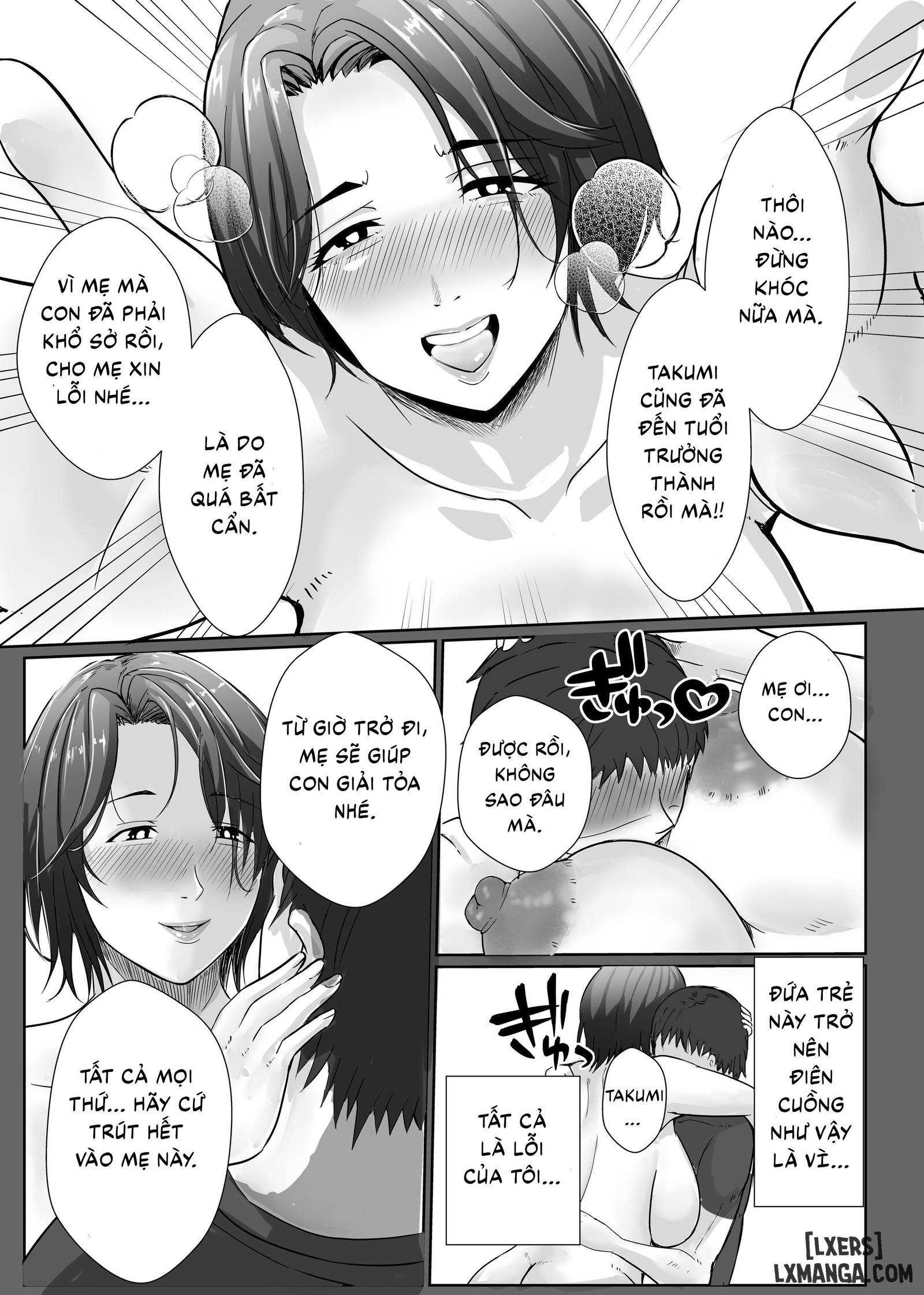 HentaiVN.net - Ảnh 14 - Để mẹ giúp con ra nhé? - Oneshot