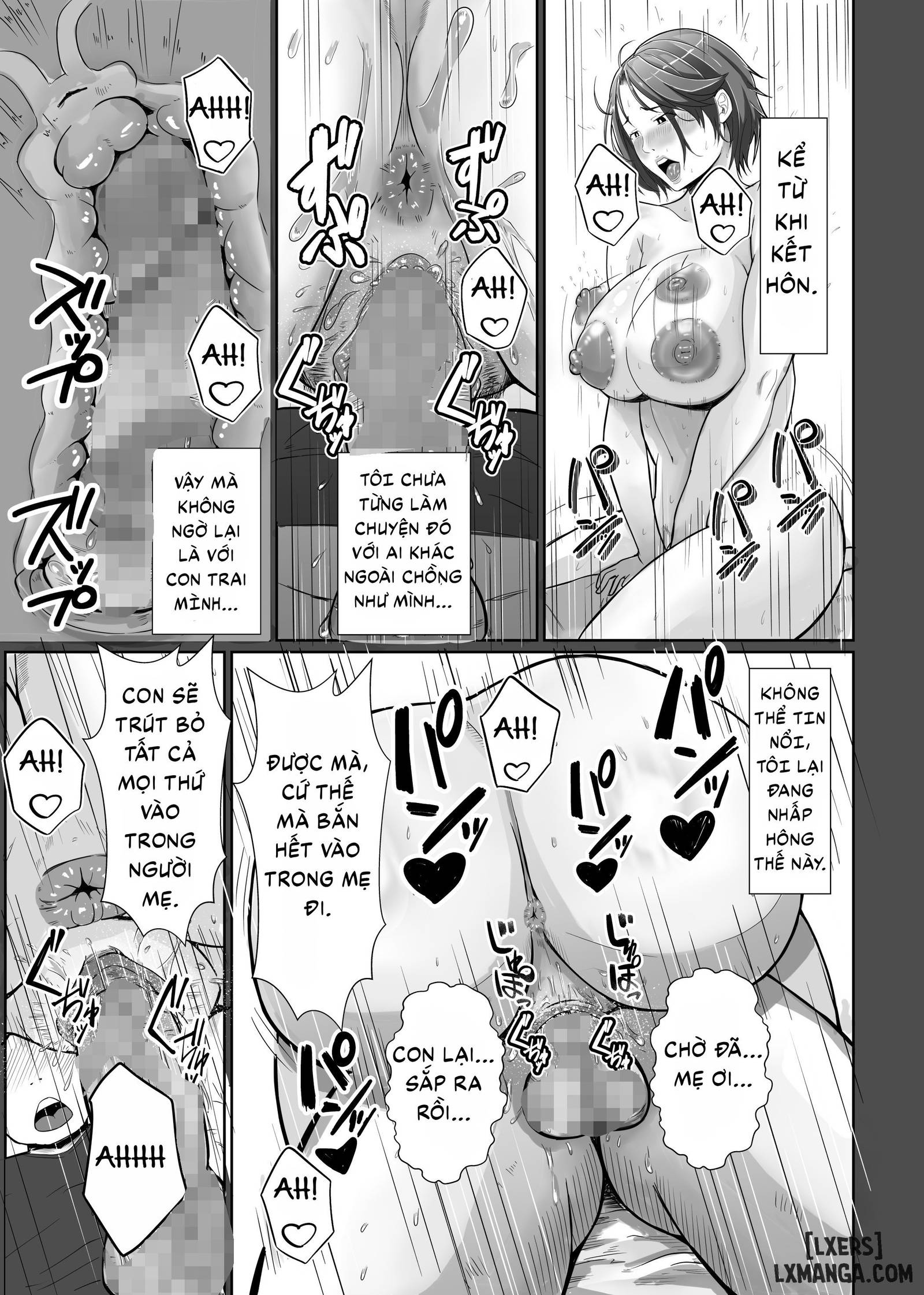 HentaiVN.net - Ảnh 28 - Để mẹ giúp con ra nhé? - Oneshot
