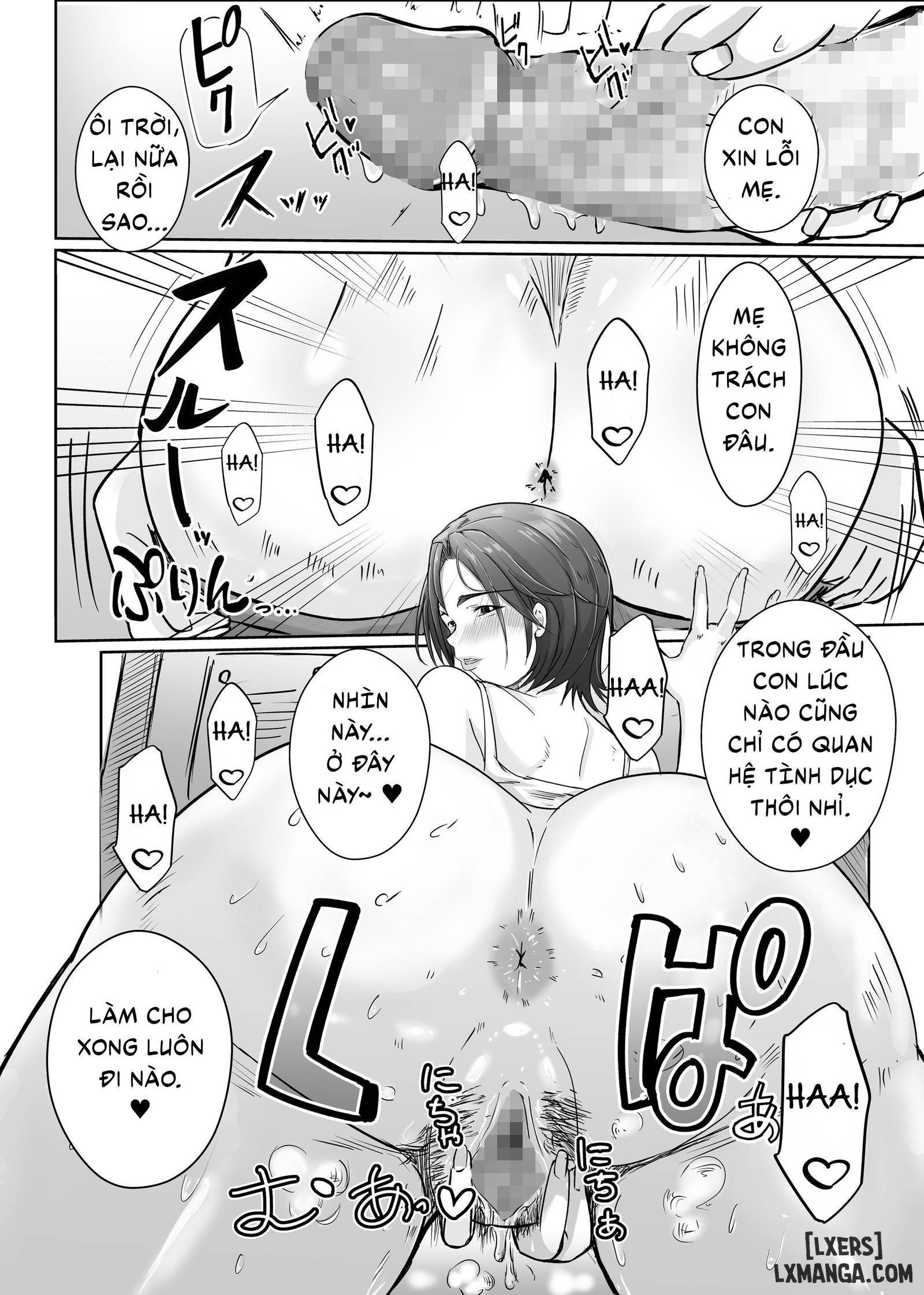 HentaiVN.net - Ảnh 5 - Để mẹ giúp con ra nhé? - Oneshot