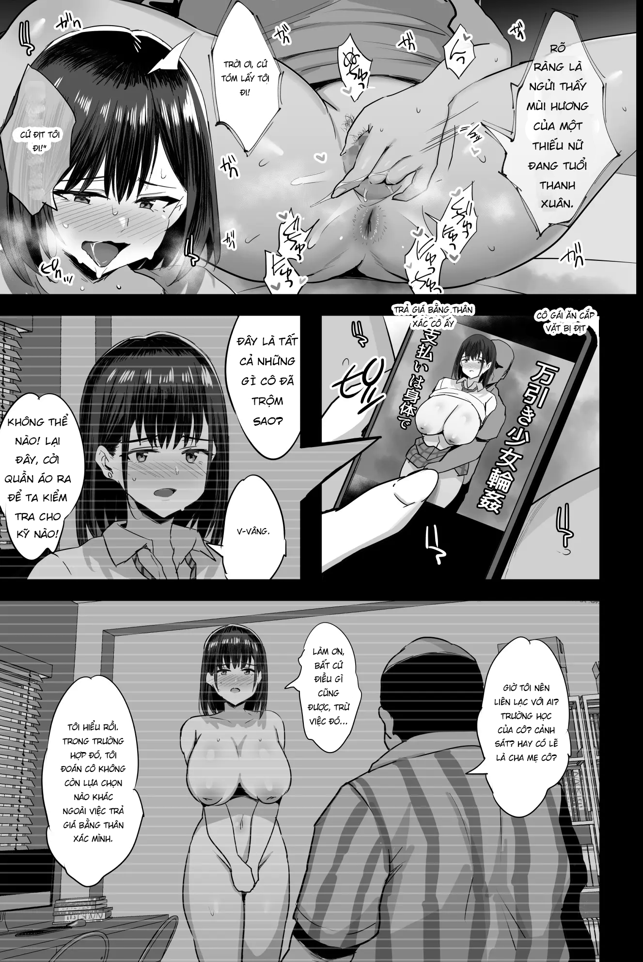 HentaiVN.net - Ảnh 6 - Nikubenki Ganbou JK - Oneshot siêu nứng