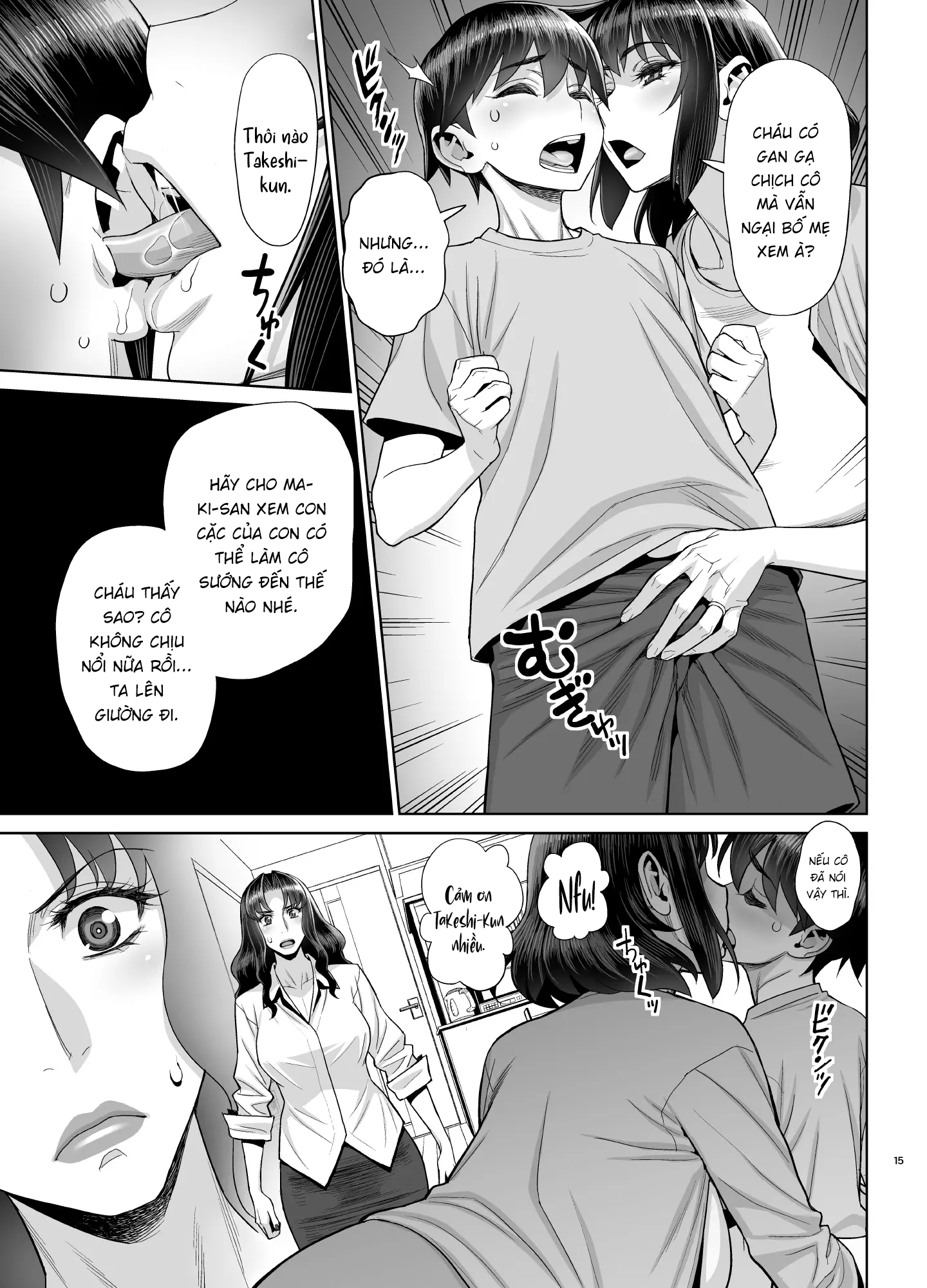HentaiVN.net - Ảnh 16 - Yukari to Takeshi no Fucking Sankan - Oneshot nứng