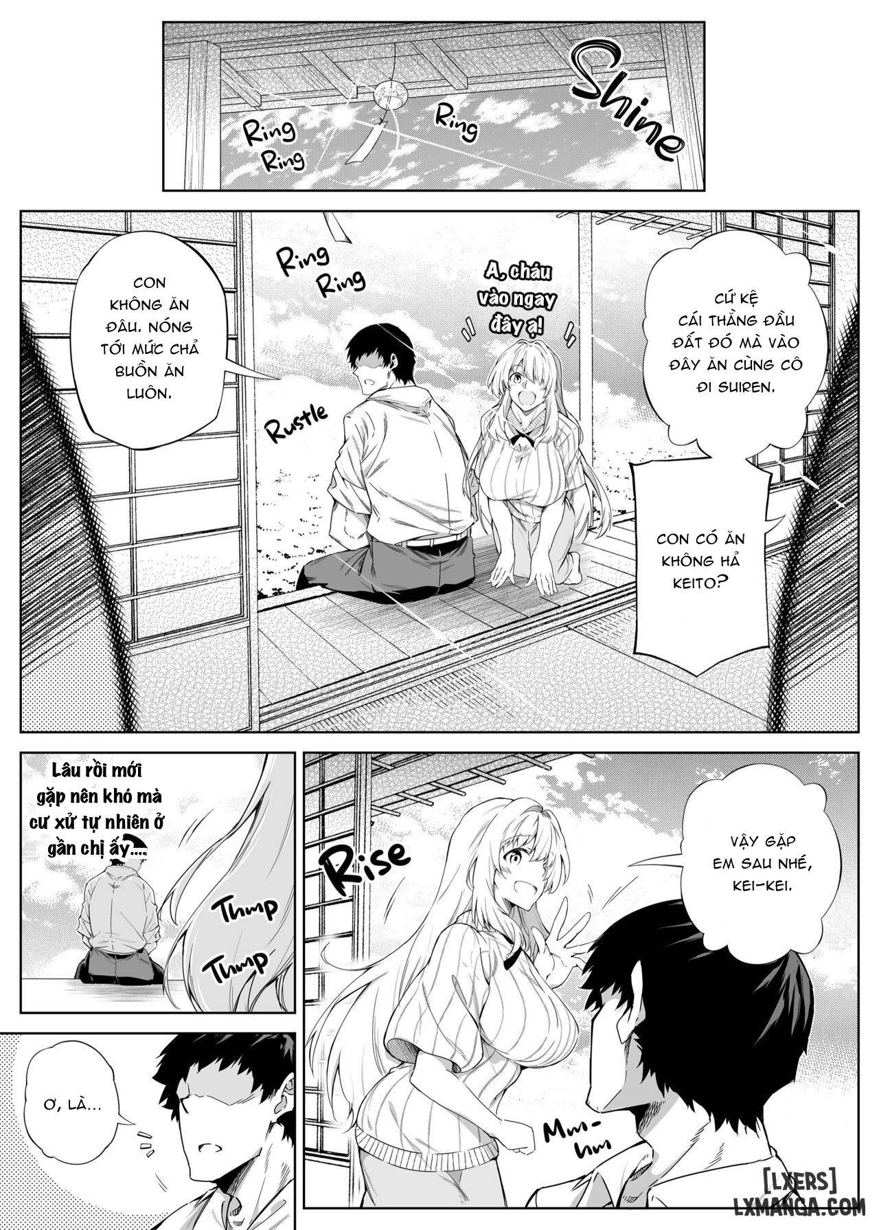 HentaiVN.net - Ảnh 12 - Natsu no Yari Naoshi -Inaka to Hanare to Bijin Shimai - Chap 1