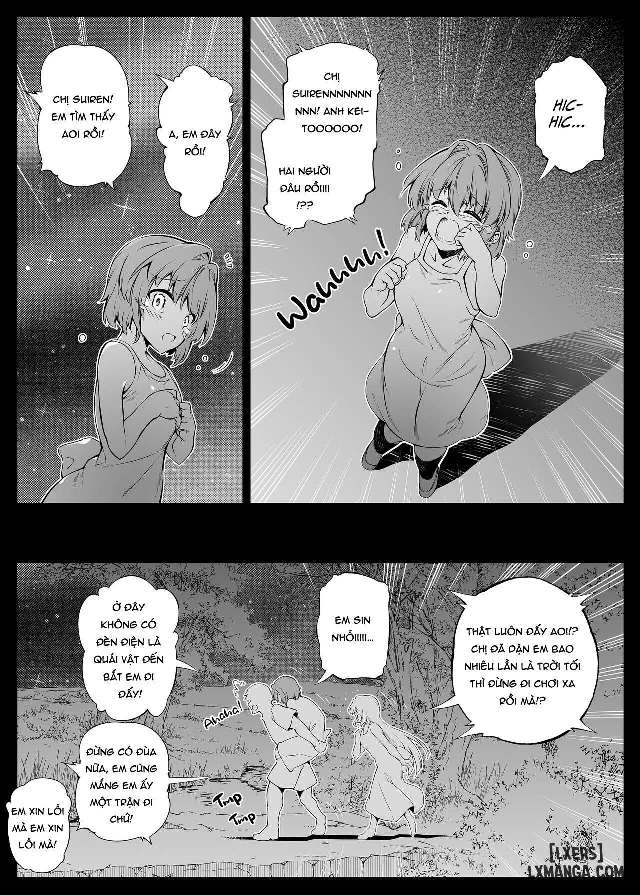 HentaiVN.net - Ảnh 32 - Natsu no Yari Naoshi -Inaka to Hanare to Bijin Shimai - Chap 2