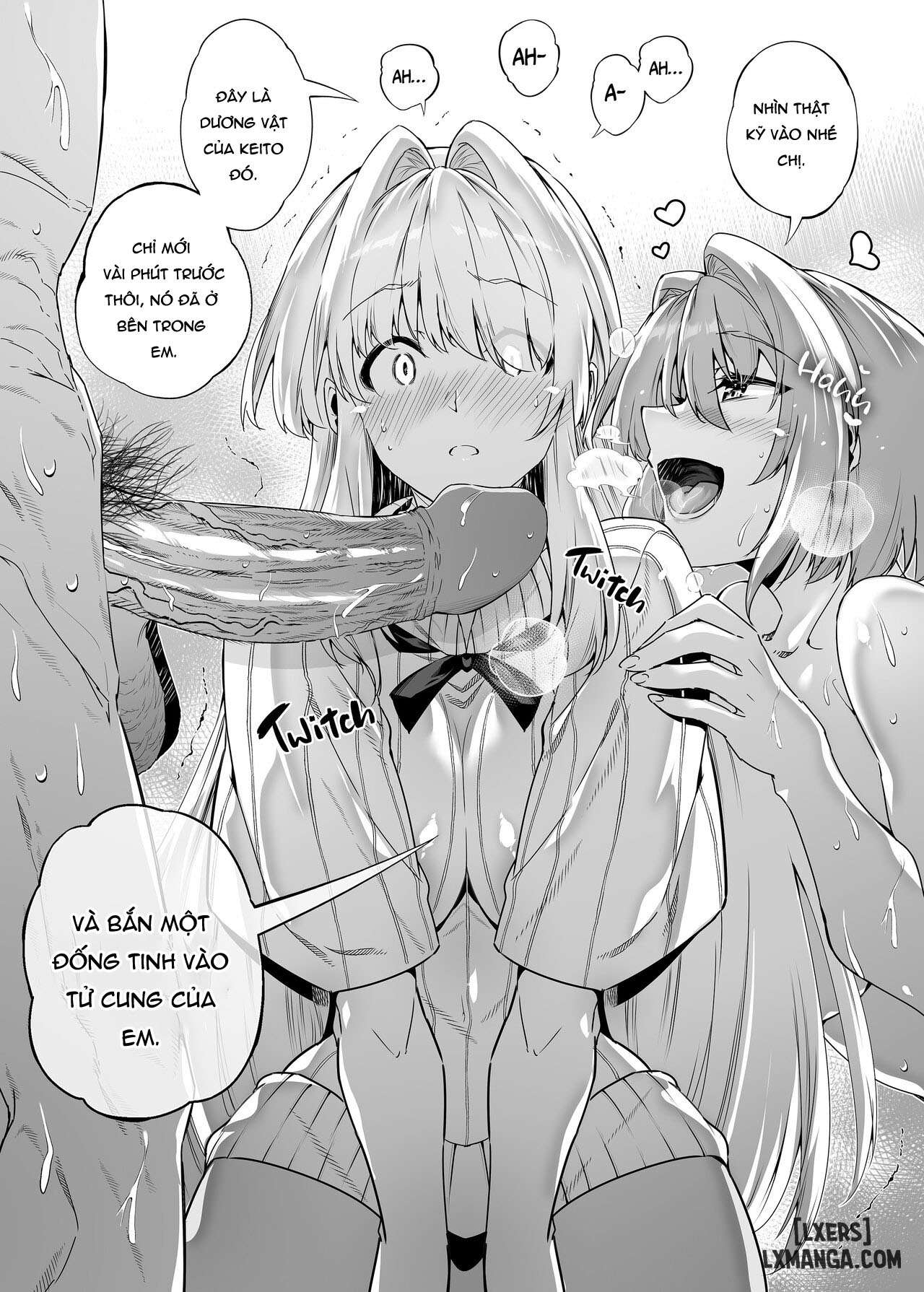 HentaiVN.net - Ảnh 56 - Natsu no Yari Naoshi -Inaka to Hanare to Bijin Shimai - Chap 2