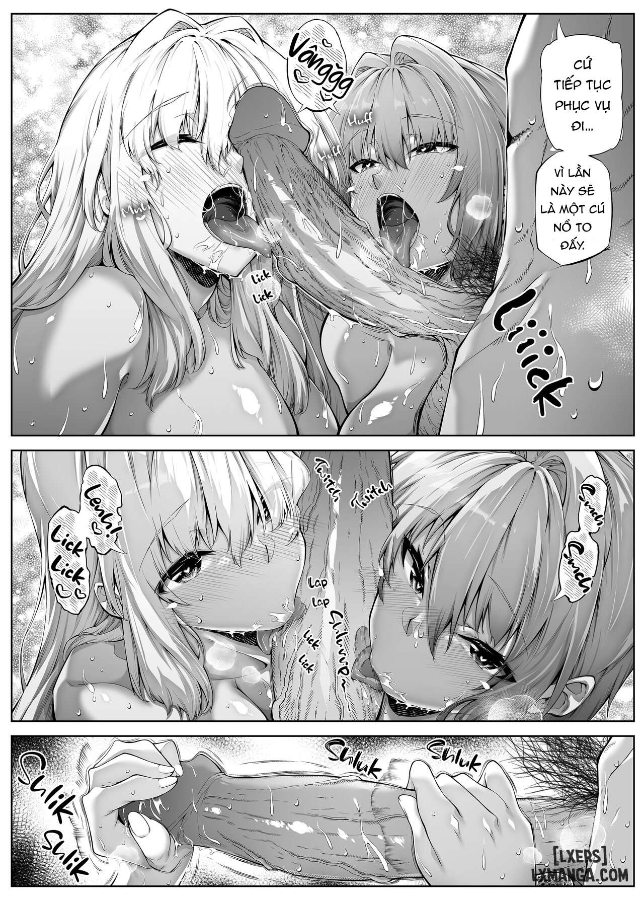 HentaiVN.net - Ảnh 89 - Natsu no Yari Naoshi -Inaka to Hanare to Bijin Shimai - Chap 3